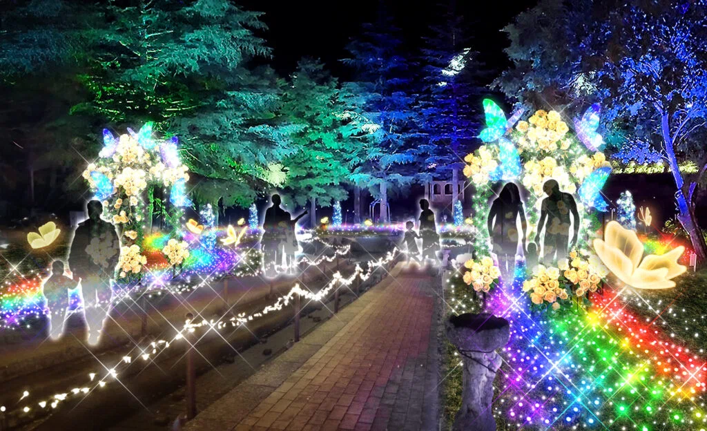 イズコネ！【修善寺「虹の郷イルミ the ナイト」】全エリア大