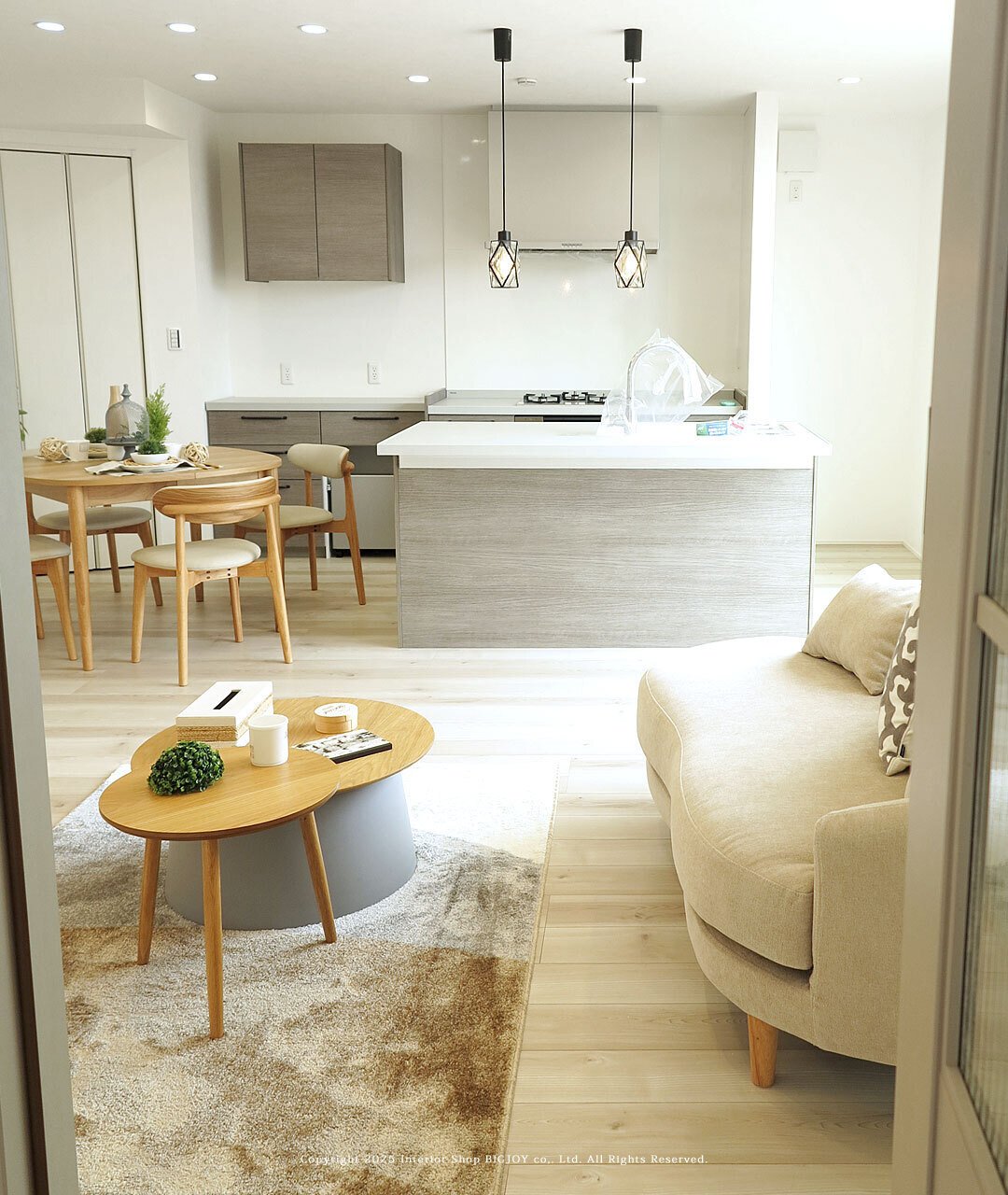 コーディネート事例：南プロヴァンスインテリアを意識したナチュラル