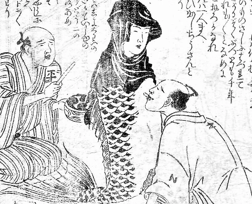 箱入娘面屋人魚』あらすじ解説｜山東京伝のトンデモ黄表紙｜大和愛