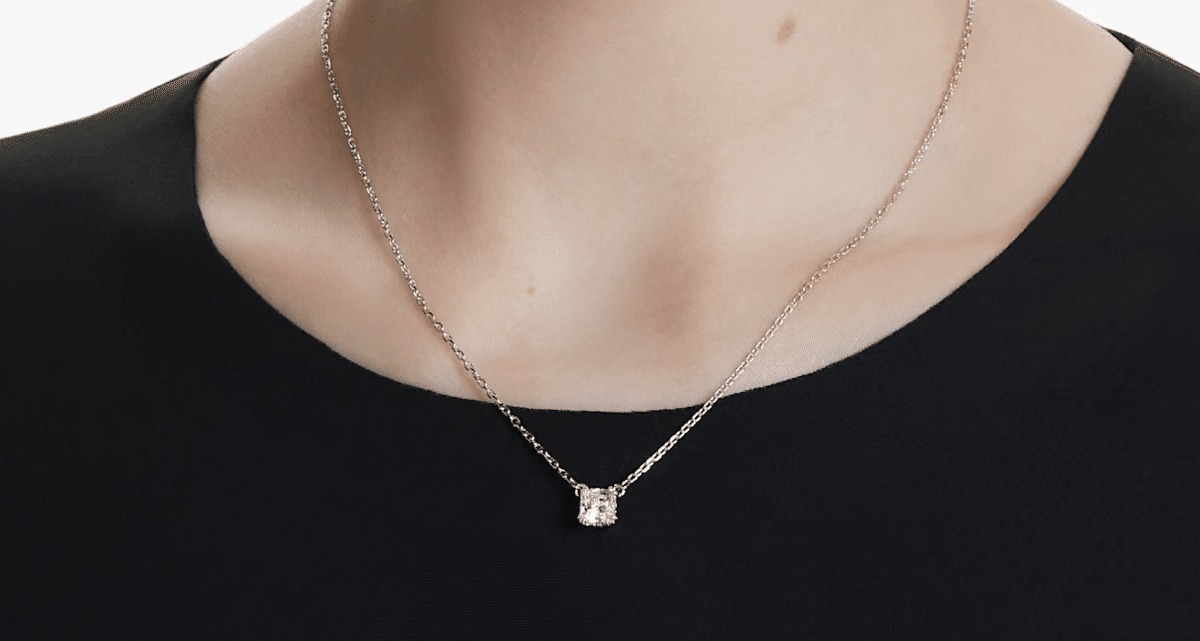 Swarovski 無限大モチーフ ネックレス