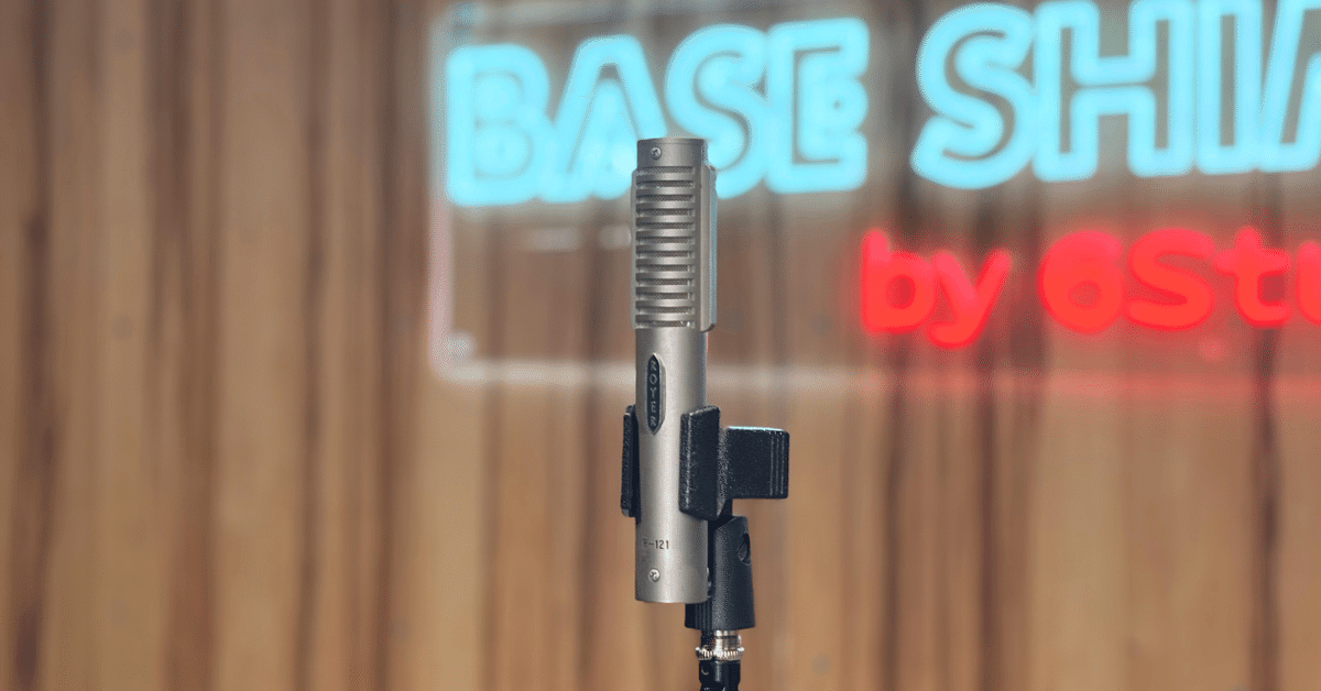 ボーカルにもライブにもベストマッチ！？現代リボンマイクの王者