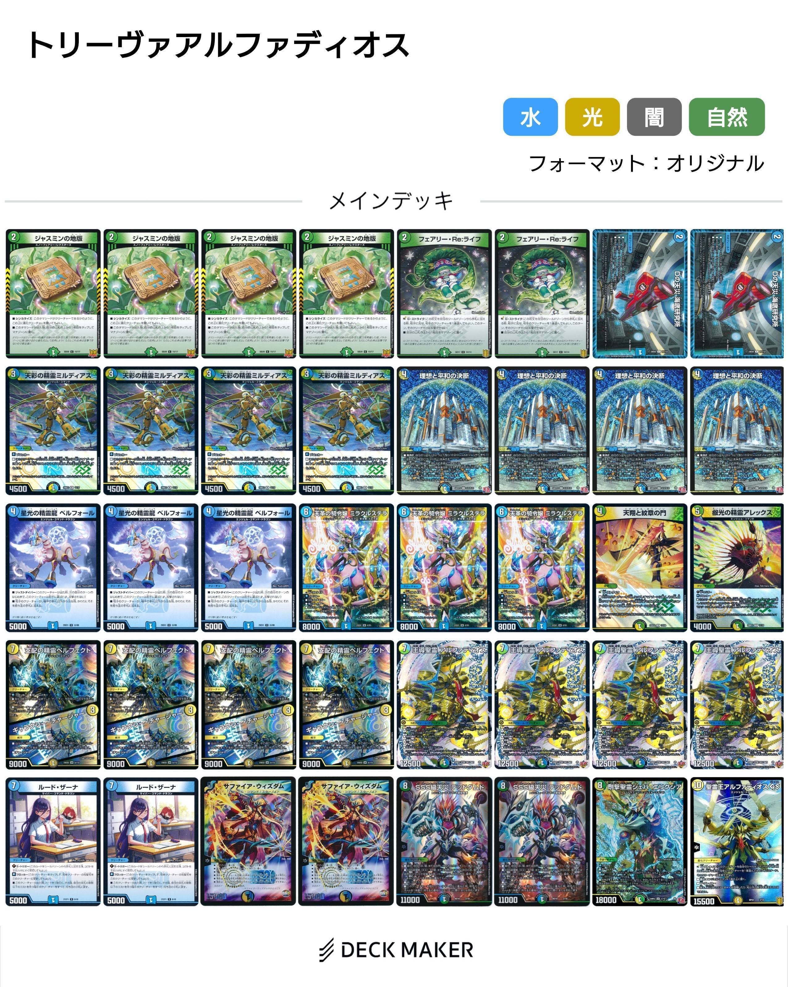 デュエマ トリーヴァアルファ トリーヴァアルファディオスについてのレポート【全文無料