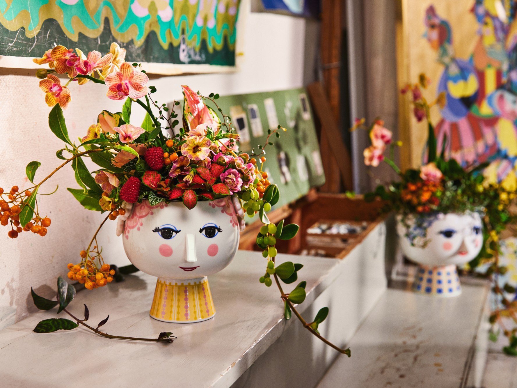 デンマーク発、日常に物語を添える「Bjørn Wiinblad」のフラワーベース