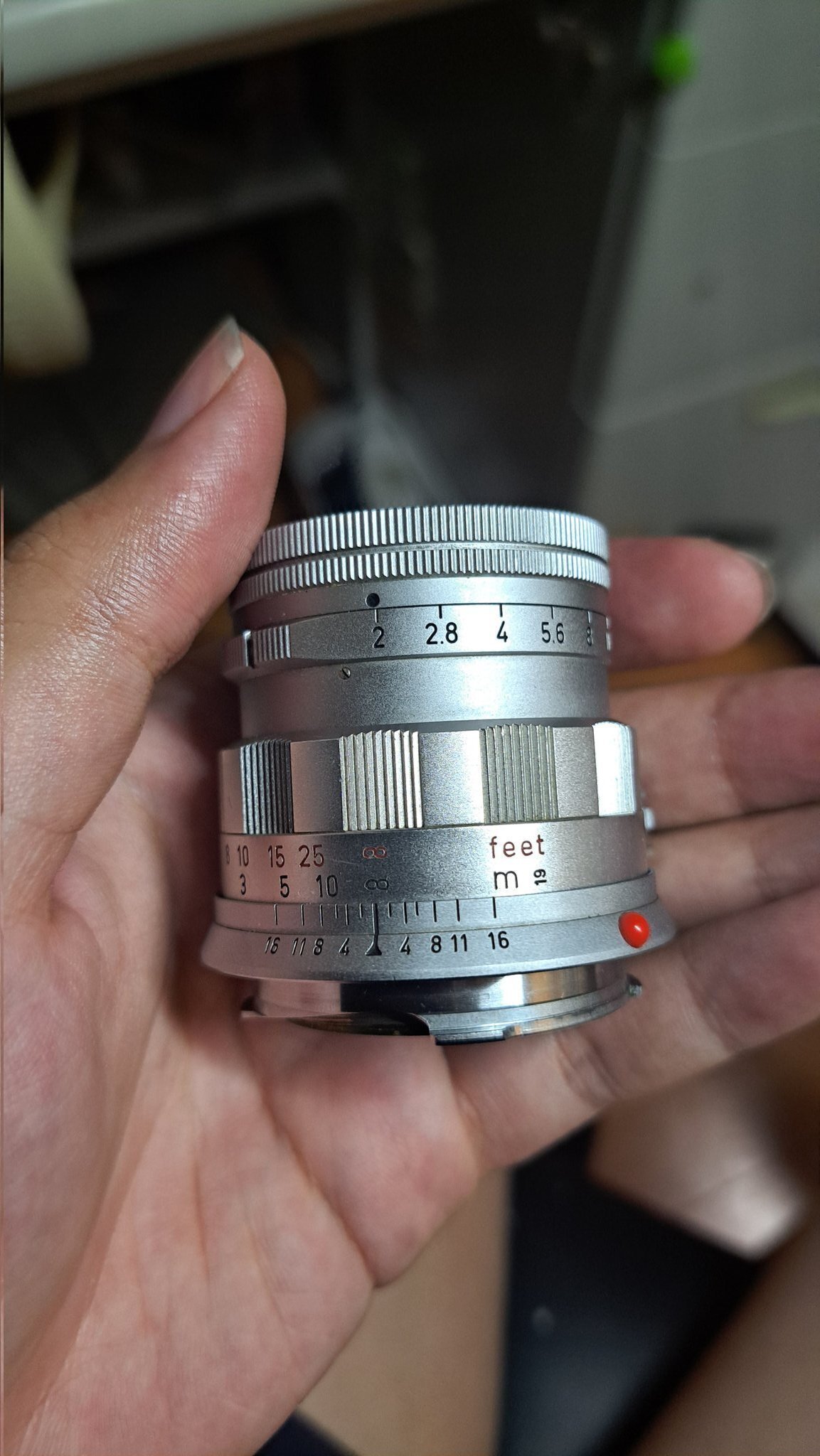 Summicron 50mmをバラバラにする｜うにょーん