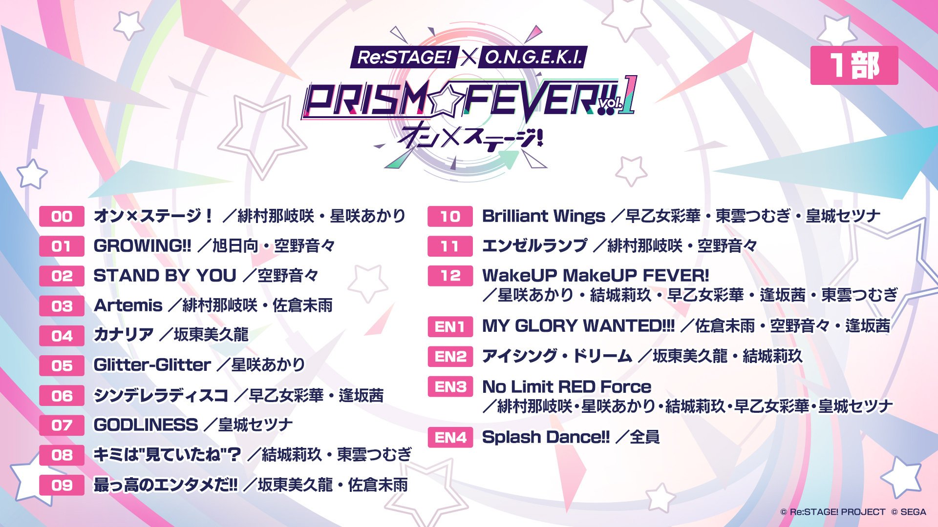 Re:ステージ!×オンゲキ PRISM☆FEVER!! vol.1 -オン×ステージ！-』の