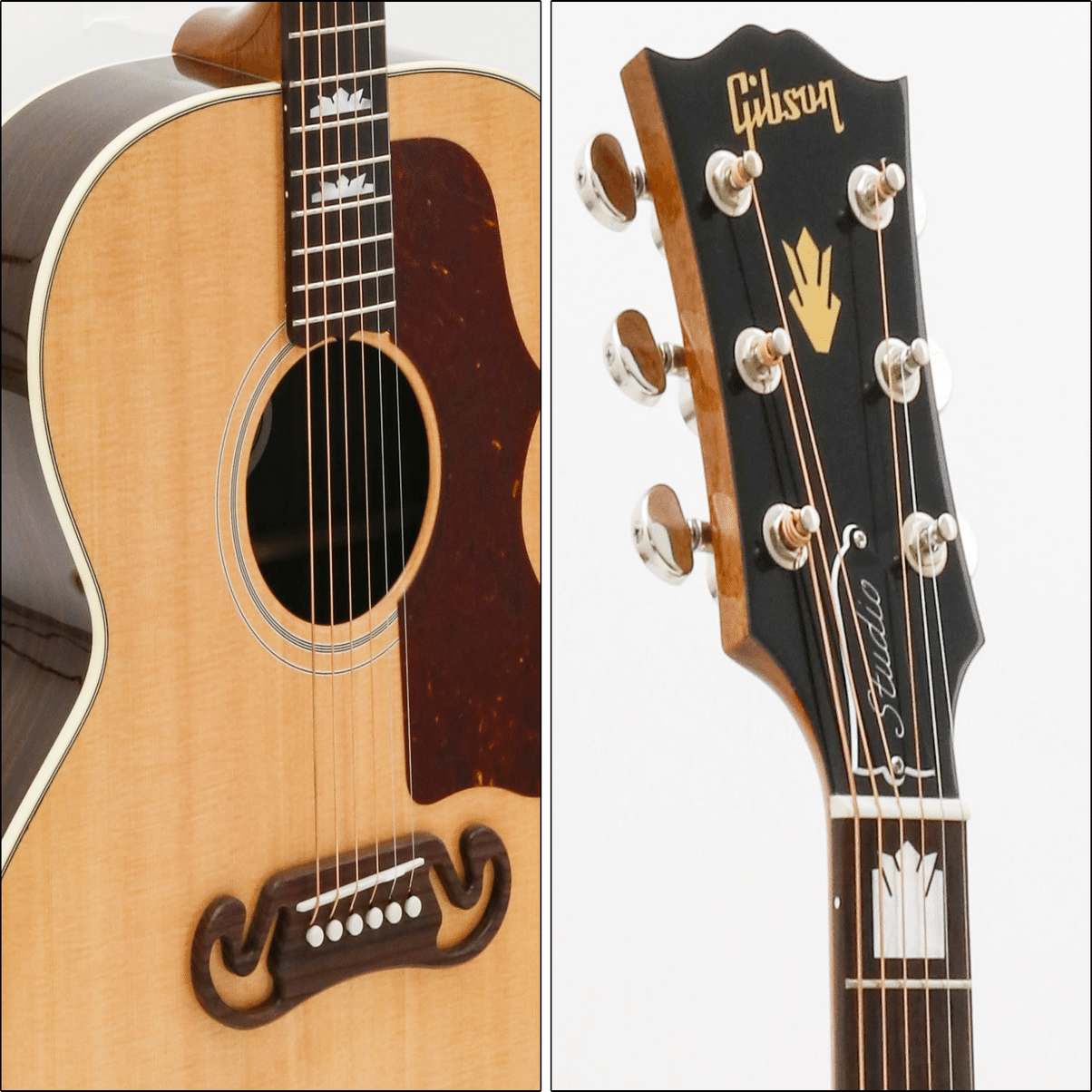 ローズウッド・サイド＆バック採用「Gibson SJ-200 Studio Rose」が