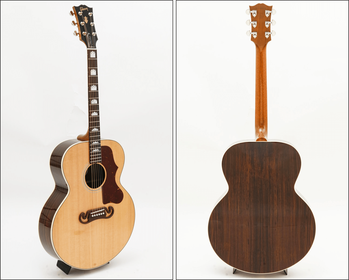ローズウッド・サイド＆バック採用「Gibson SJ-200 Studio Rose」が