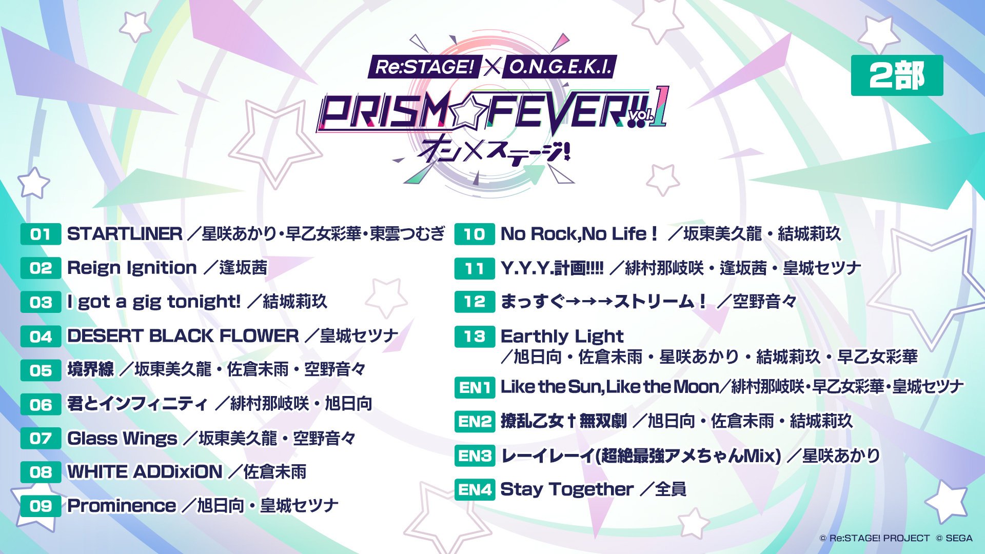 Re:ステージ!×オンゲキ PRISM☆FEVER!! vol.1 -オン×ステージ！-』の