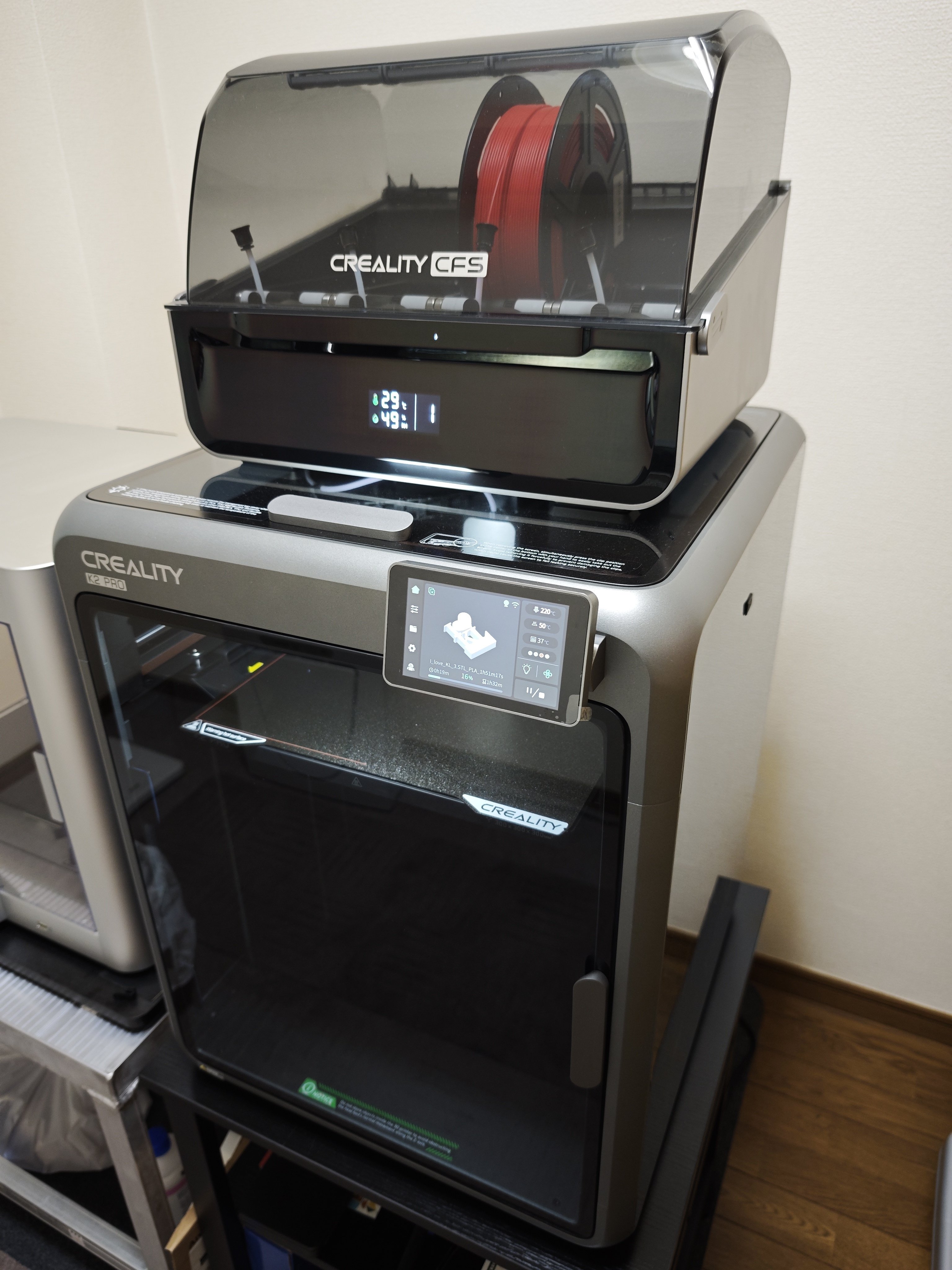 Creality K2 Pro Comboを導入した｜きんちゃん/Kinchan