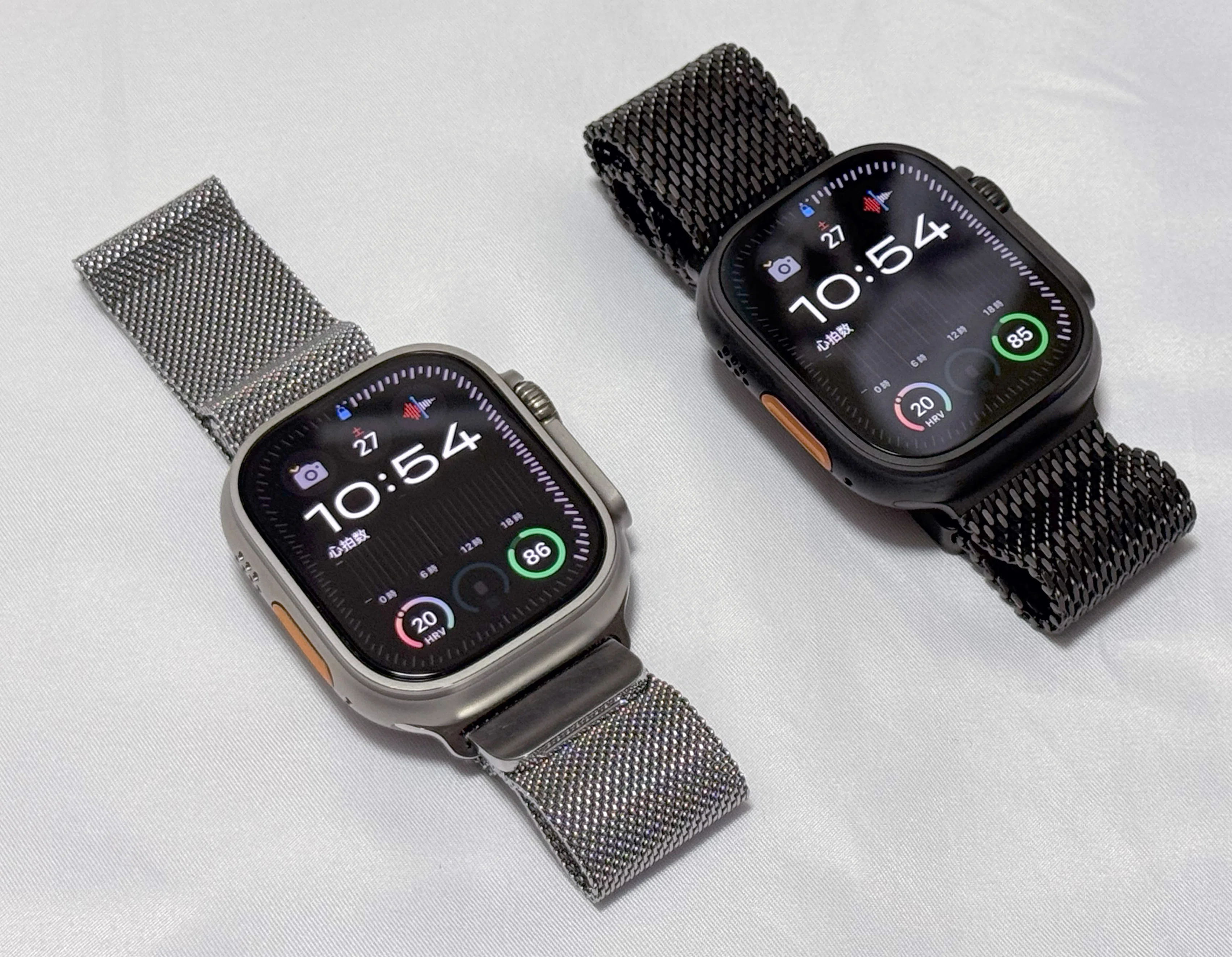 Apple Watch Ultra 3 ブラックチタニウム｜あふれる