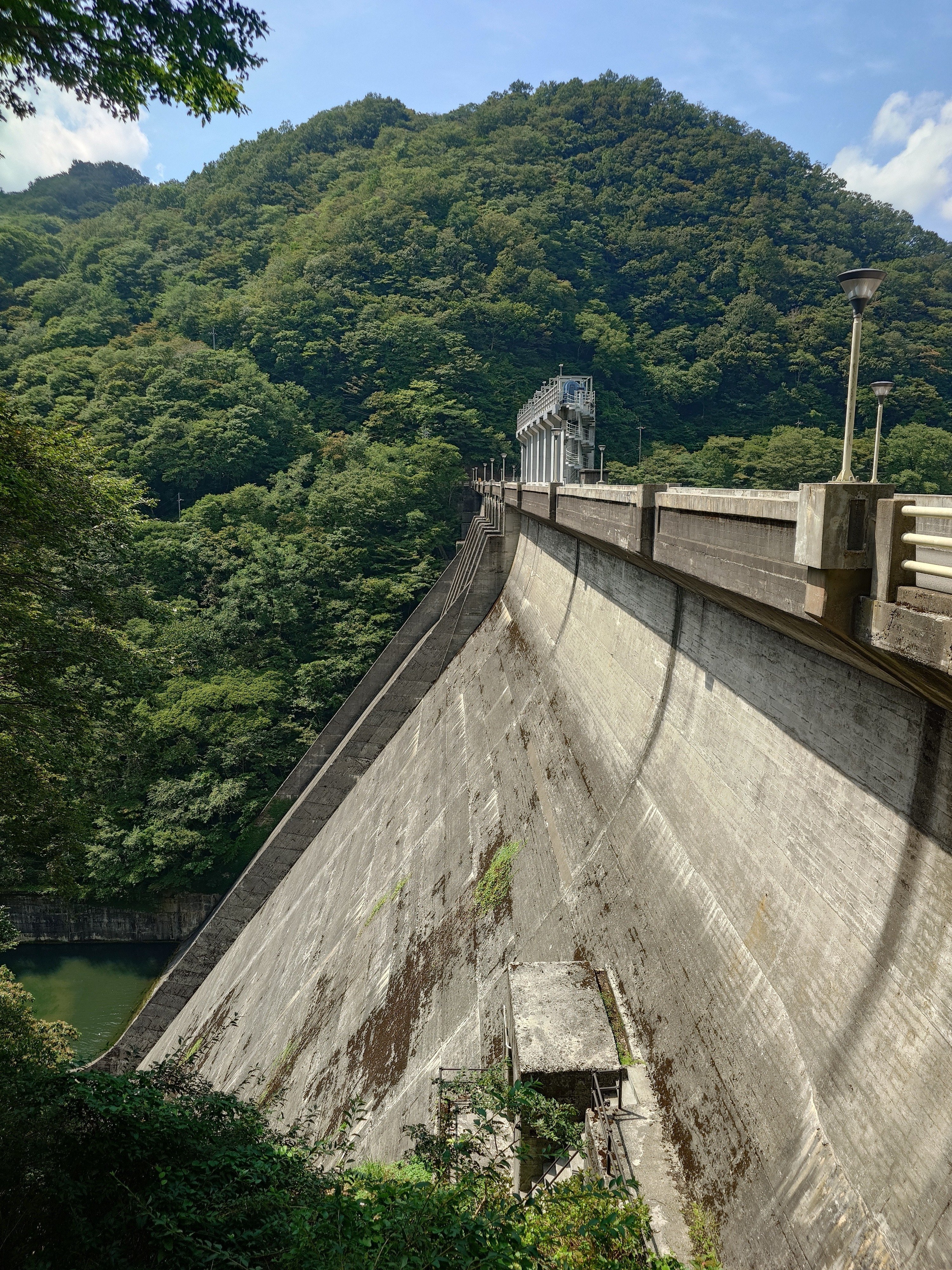 城郭さんぽ様用 ダムカード 湯原ダム② 城郭さんぽ様用 ダムカード