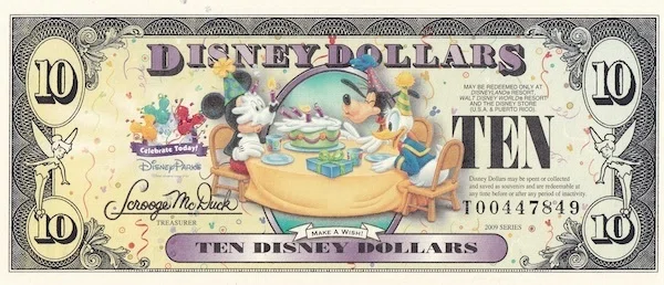 初めてのDダラー】 What Will You Celebrate? 2009年版ディズニー