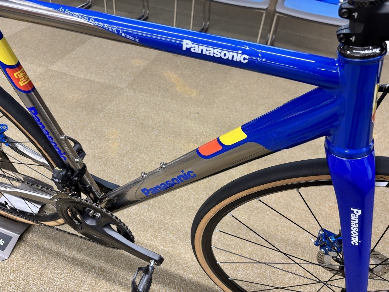 Panasonic ロードバイクフレーム チタン製 480mm FRTD05 ロードバイク