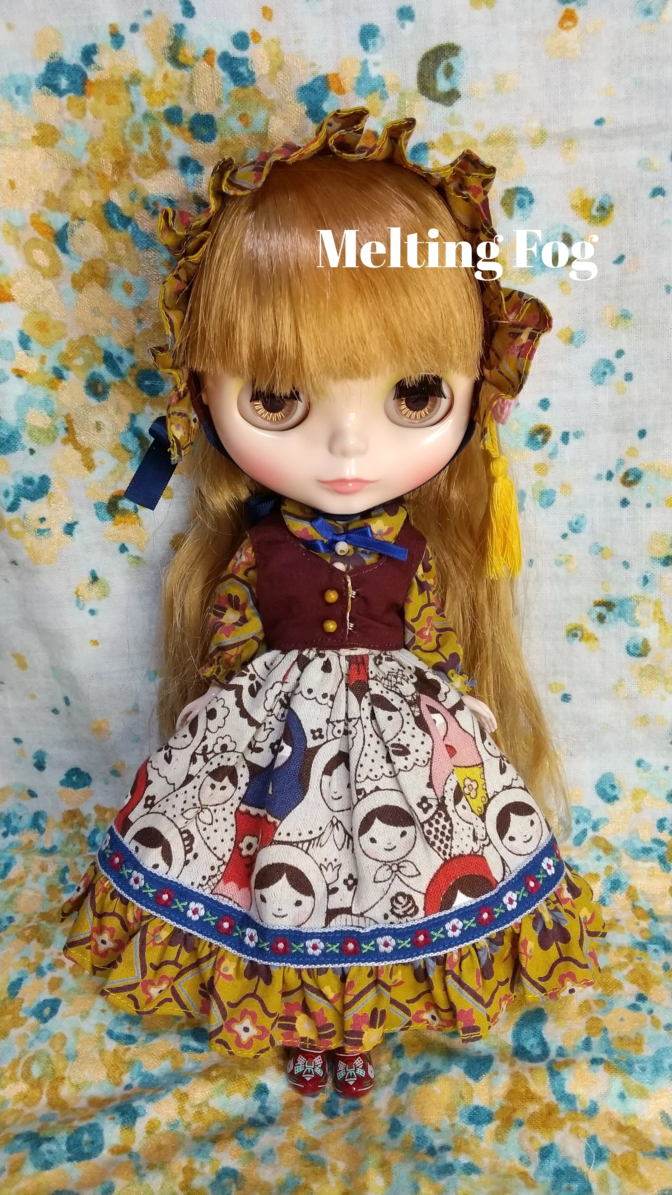 海外作家様　　幻獣　　きつね　　うさぎ　blythe  プーリップ ForkTales Dress Set for Neo Blythe and Pullip｜Melting Fog