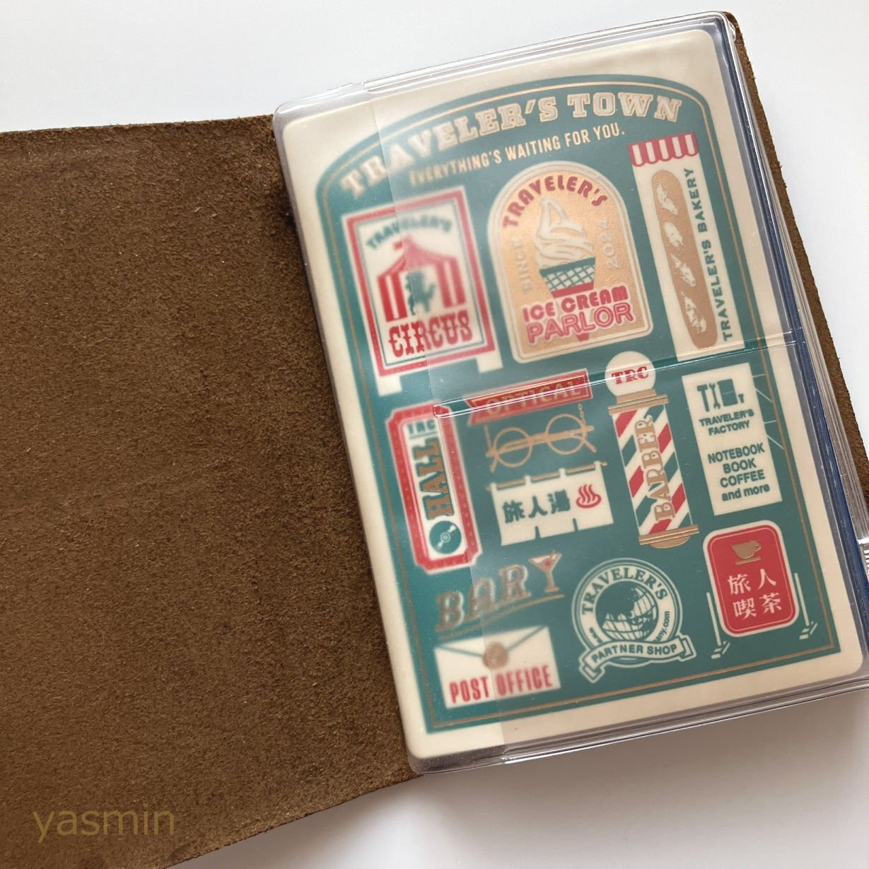 トラベラーズノートの下敷きなどを買ってきた｜やすみん
