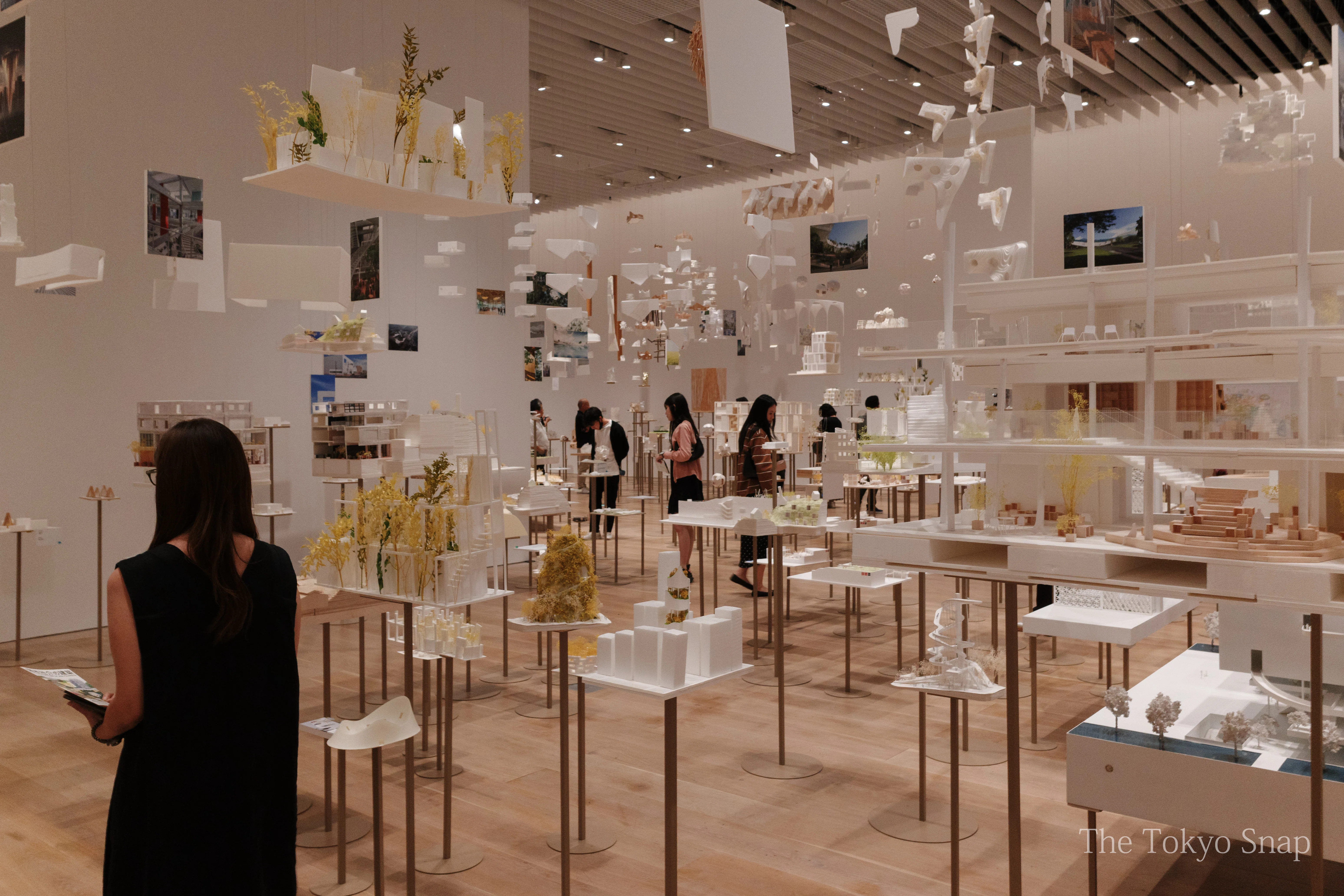 GR IVと歩く六本木 森美術館「藤本壮介の建築：原初・未来・森」の風景