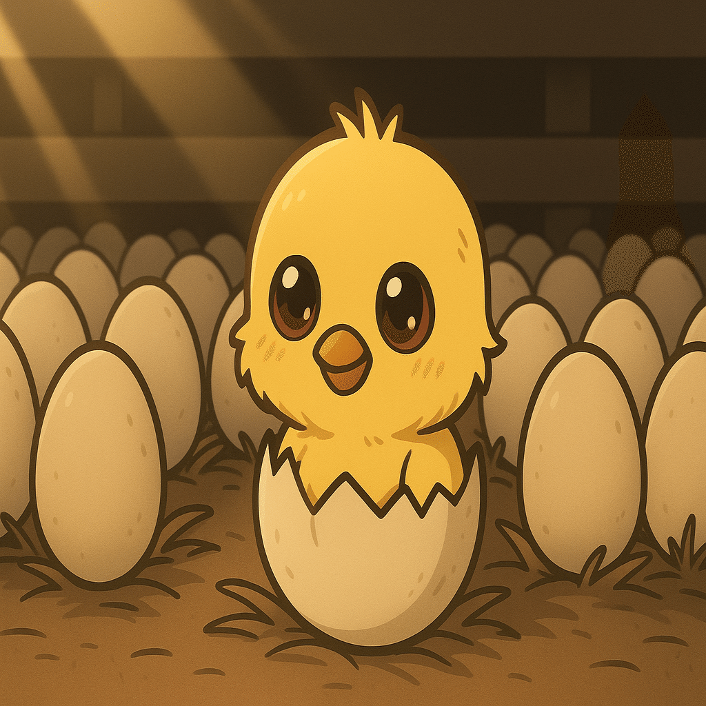 ひよこ様 やさぐれヒヨコ/新作ラインスタンプ紹介/副業38日目の頑張り｜osamu