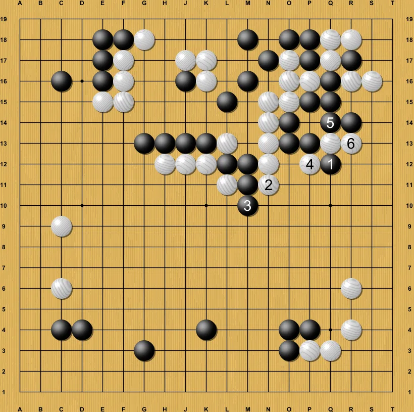 一瞬で主導権を握る戦いの手筋【囲碁AI・絶芸に学ぶ次の一手088