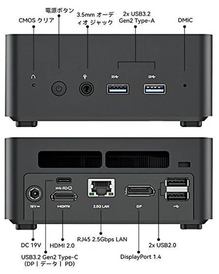 MINISFORUM GD90、Core i9-12900HK搭載のミニPCが 65,983円で販売中