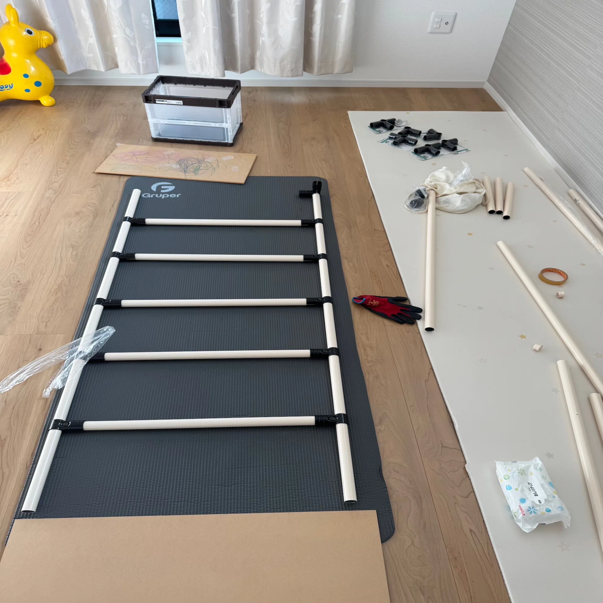 2万円台で作れた！イレクターパイプで子どもが喜ぶうんていDIY｜Teach
