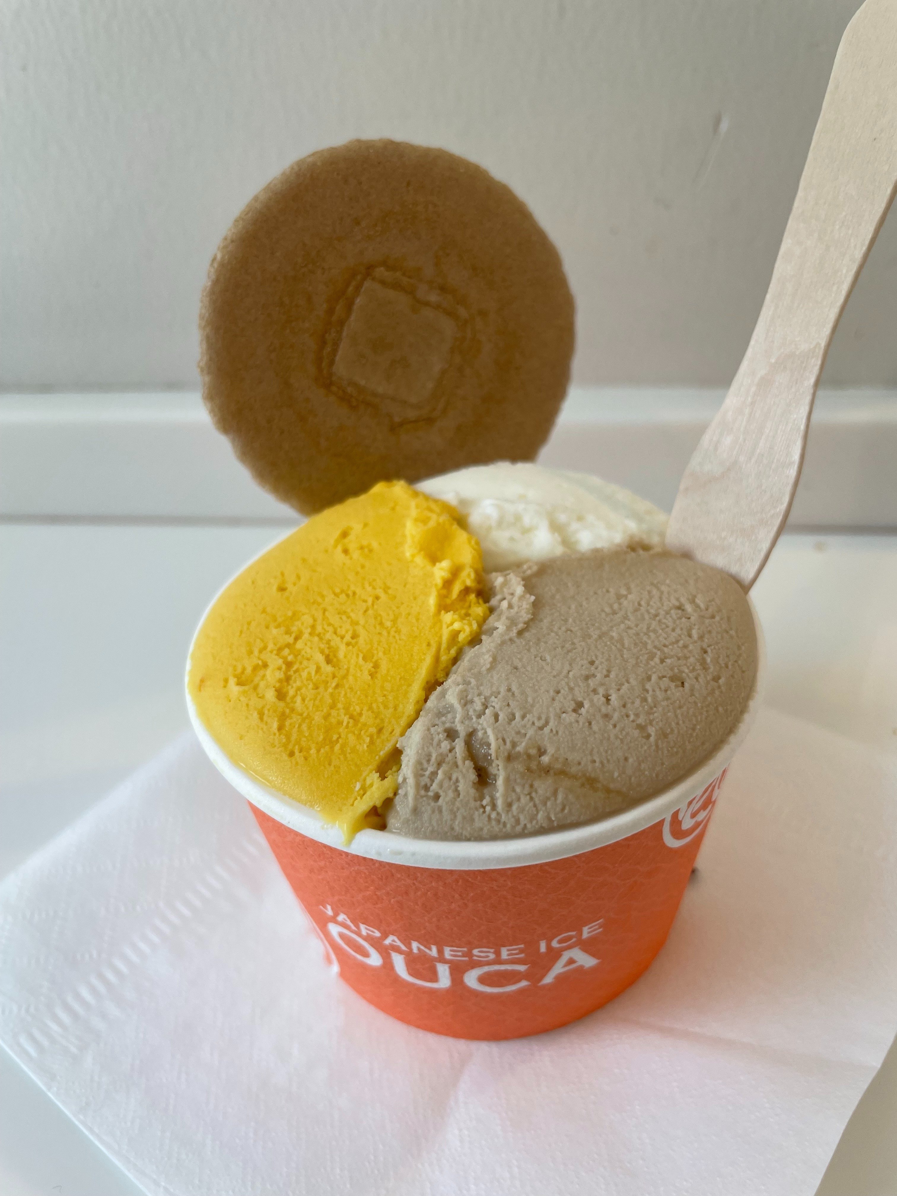 恵比寿『櫻花』の和アイスを初体験！盛り付けと塩昆布に感じた日本