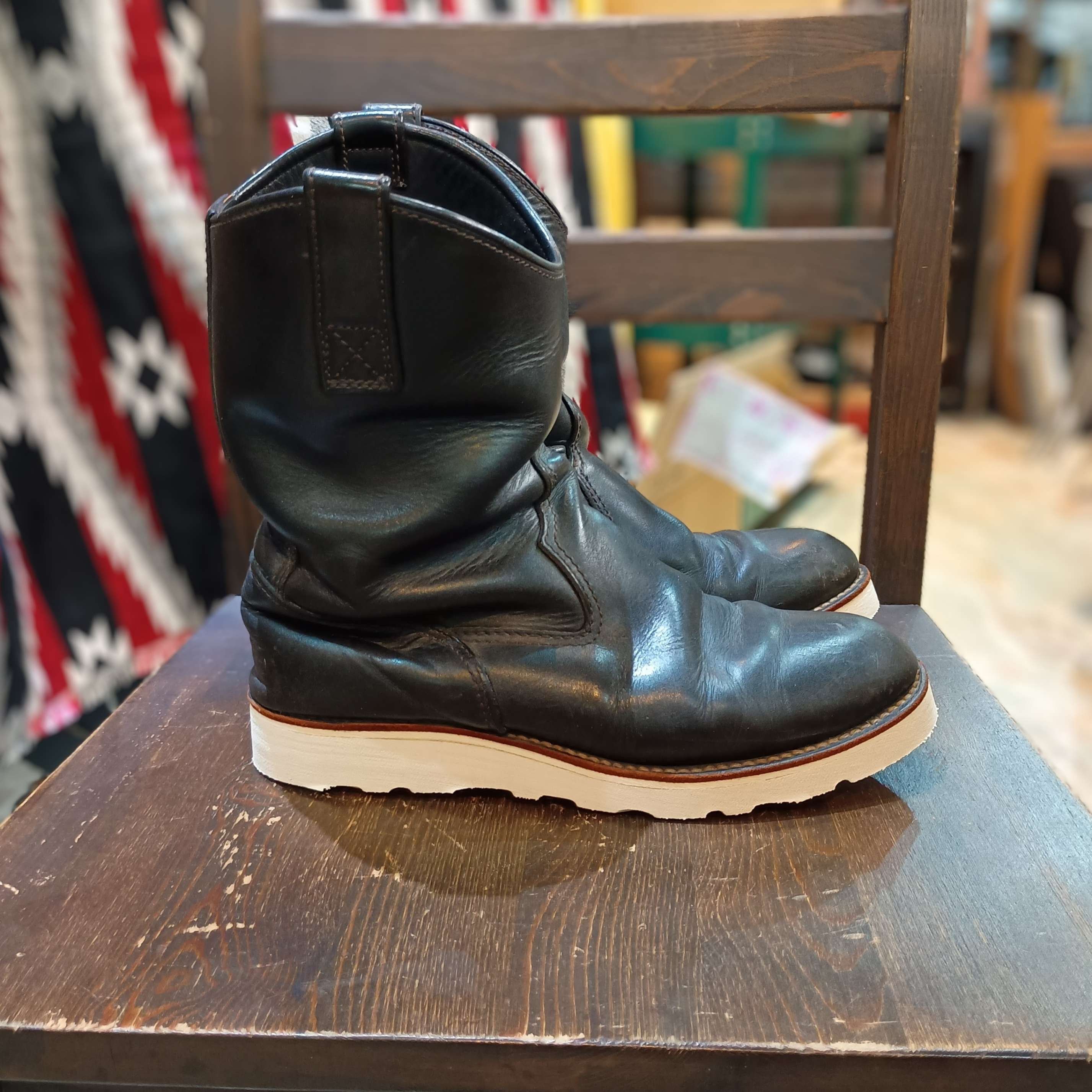 REDDMOND レッドムーンブーツ Resole/ソールカスタム】Red Moon/レッドムーン+vibram#4014