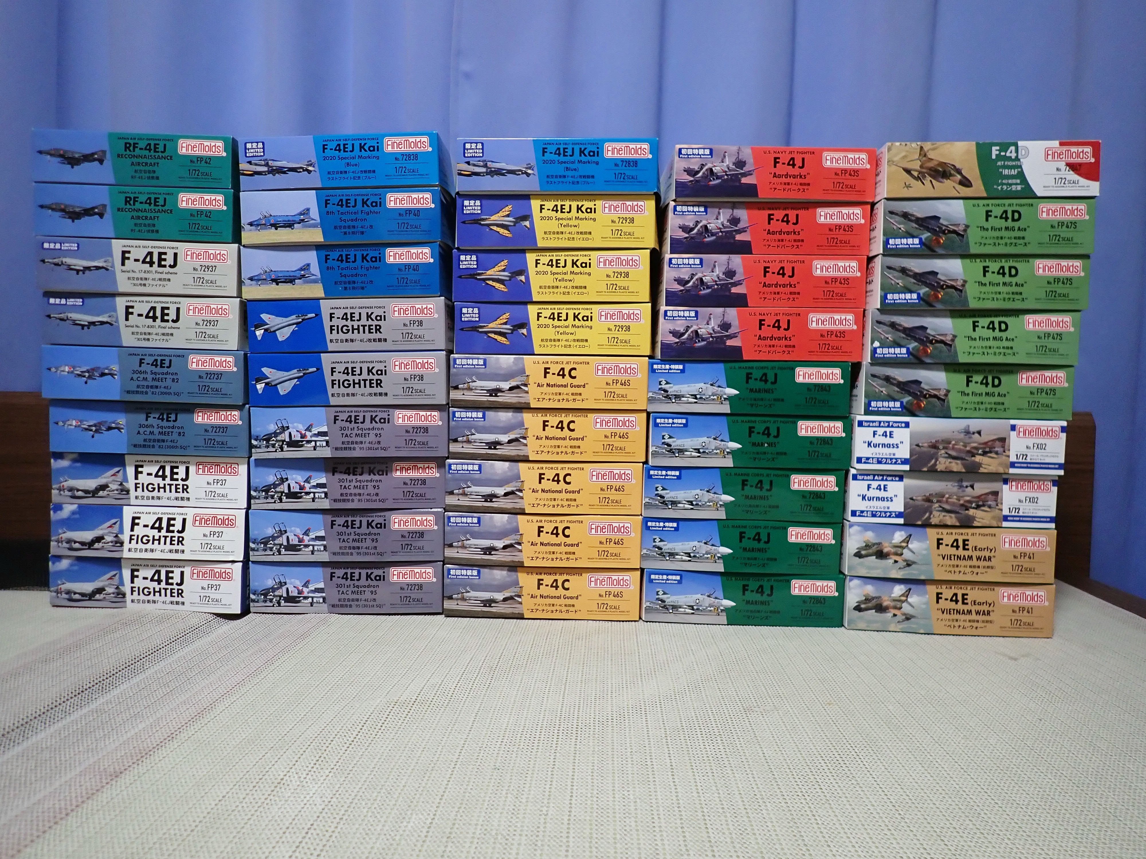 でっかい500円玉：1/144 技MIX F-4EJ ファントム｜積みプラで詰んだAKI