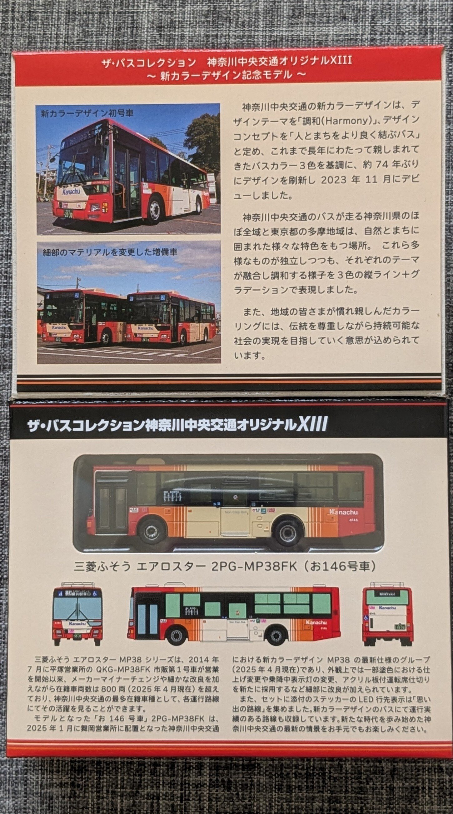 模型購入(21)〜THEバスコレクション 事業者限定品（神奈川中央交通