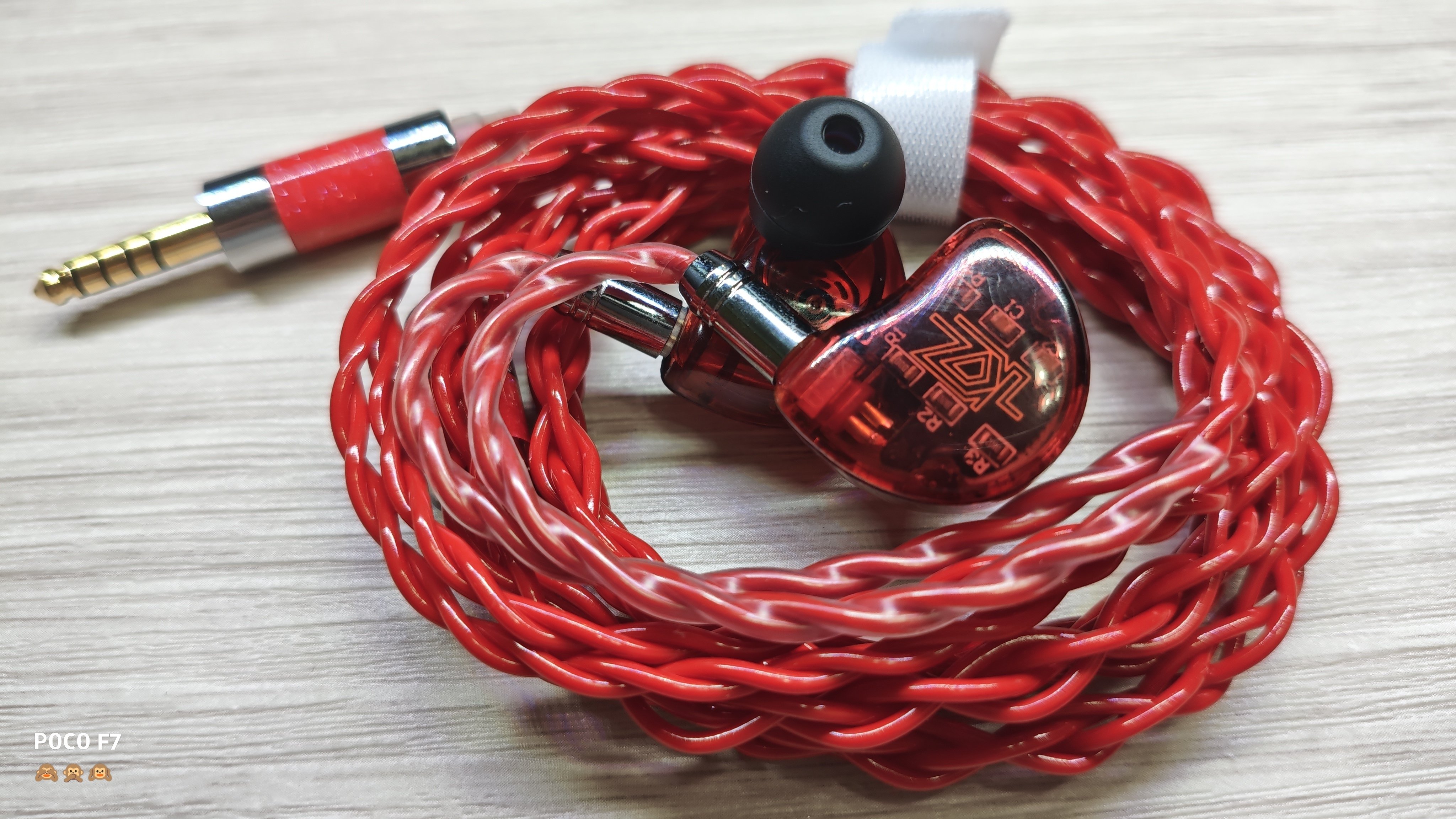 ヘッドホン XINHS AC01 Alien XINHS AC01 Alien 1 Circle 3 Iron HIFI Earphones Dynamic Iron