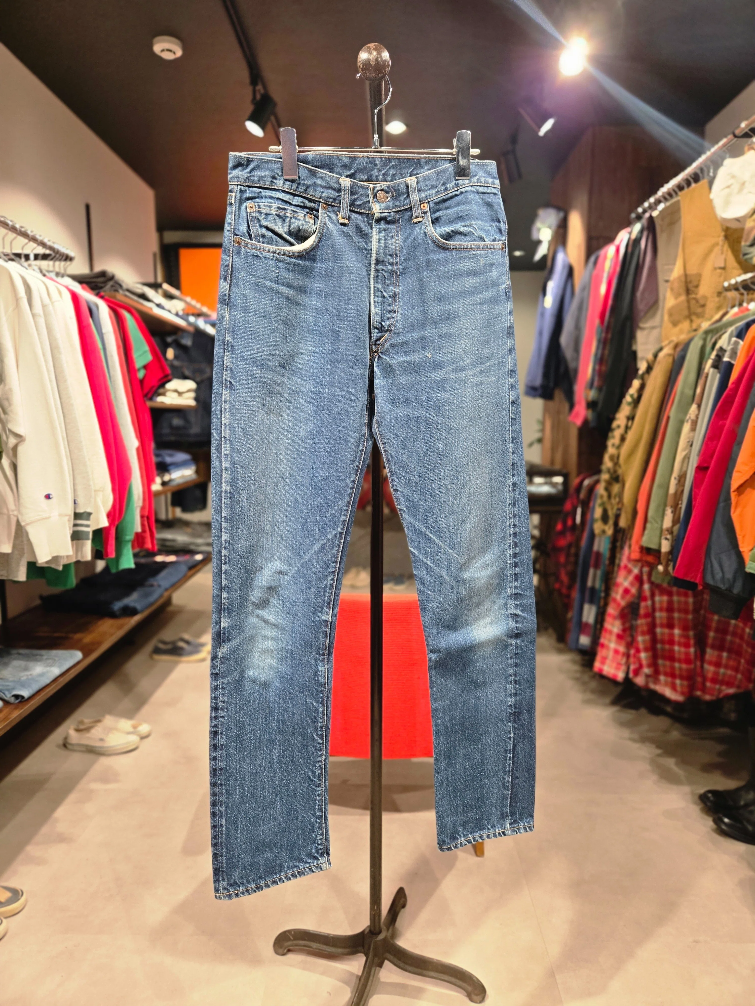1960's LEVI'S 505 Big E ーモダンなデニムー｜小倉 古着屋 Border Line