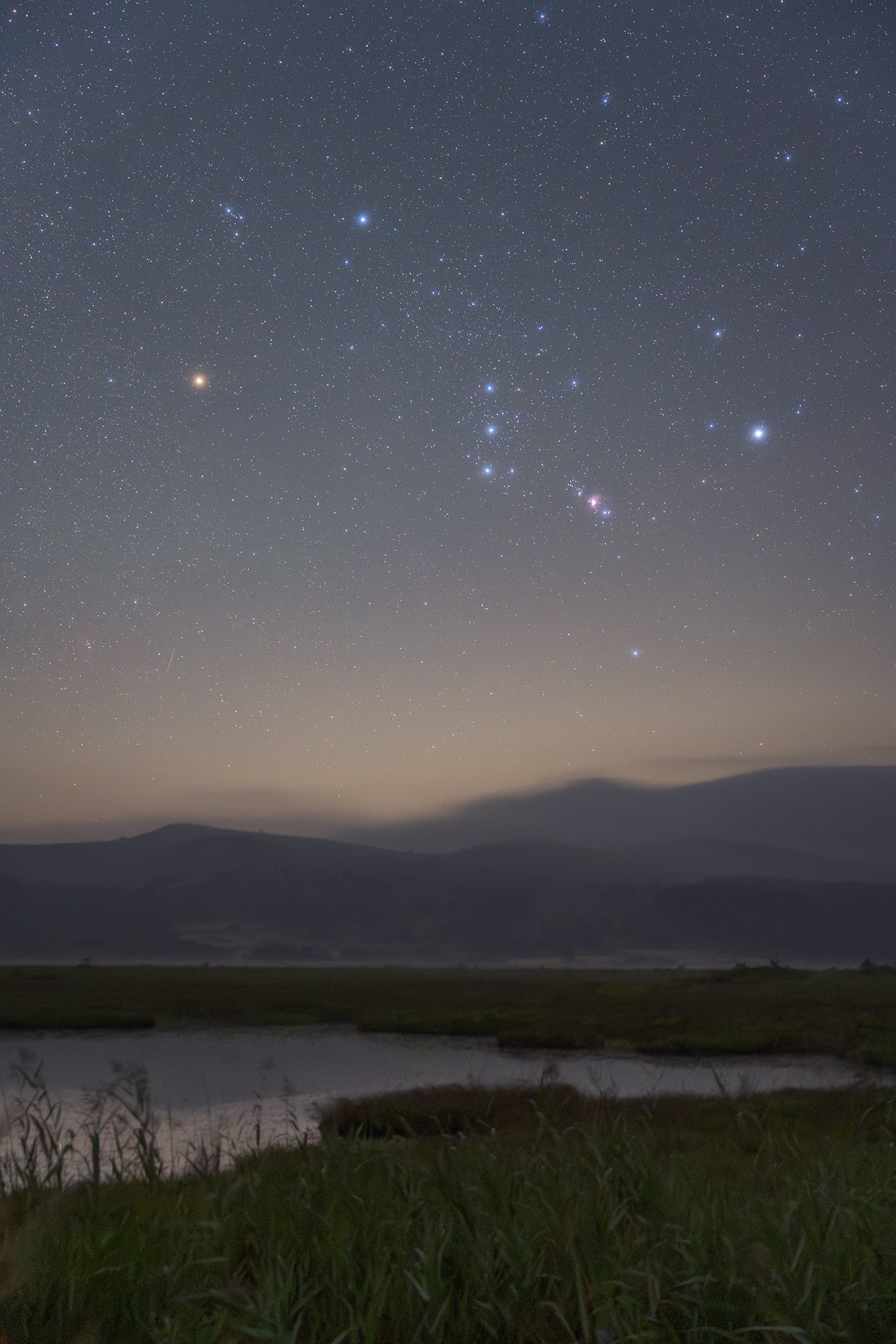 八島が原湿原・昇る冬の星座｜星空写真家・「好き」を「得意」に変える