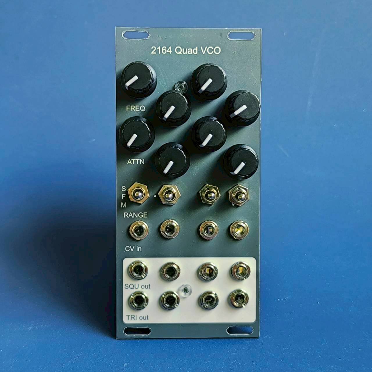 Recca demoCDセット $14 SSI2164 Quad VCO/LFO - DIY Eurorack Modular Synthesizer