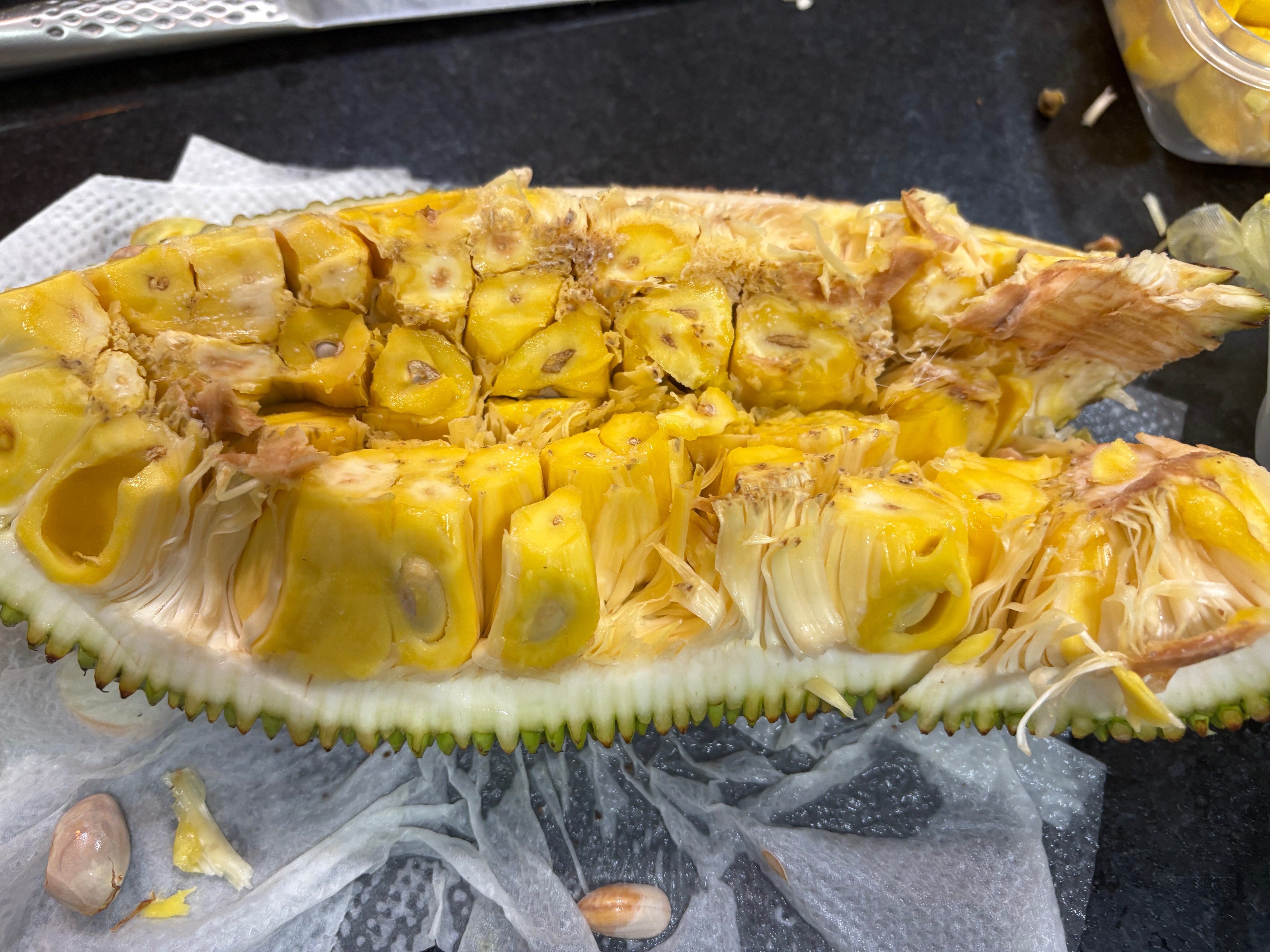 2.6キロで57円!? クセ強な果物「ジャックフルーツ」体験記@インド