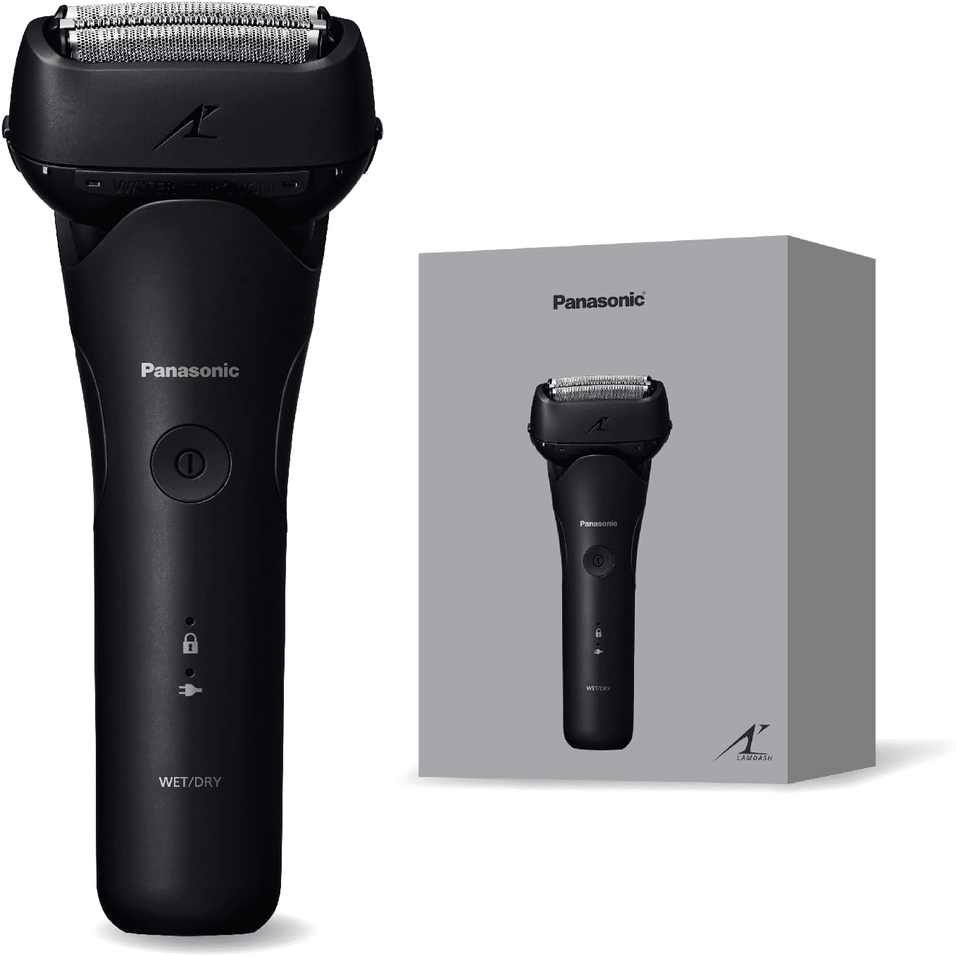 パナソニック ラムダッシュ ES-L321W-K ブラック 3枚刃シェーバー