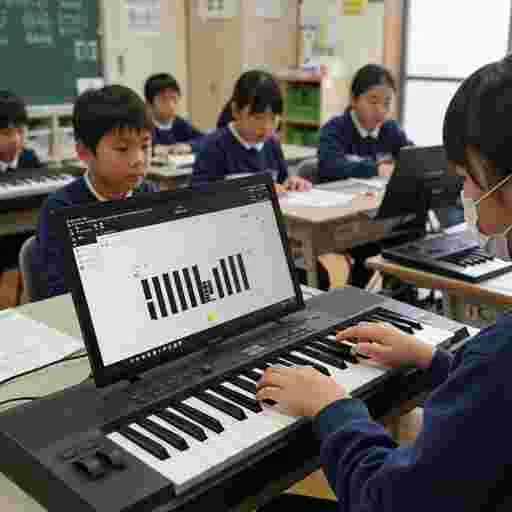 ICT教育 小学校 写真素材（サンプル）06