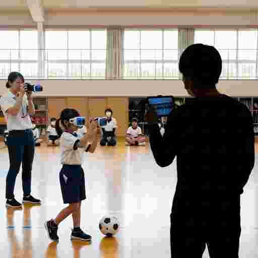 ICT教育 小学校 写真素材（サンプル）019