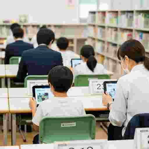 ICT教育 小学校 写真素材（サンプル）020