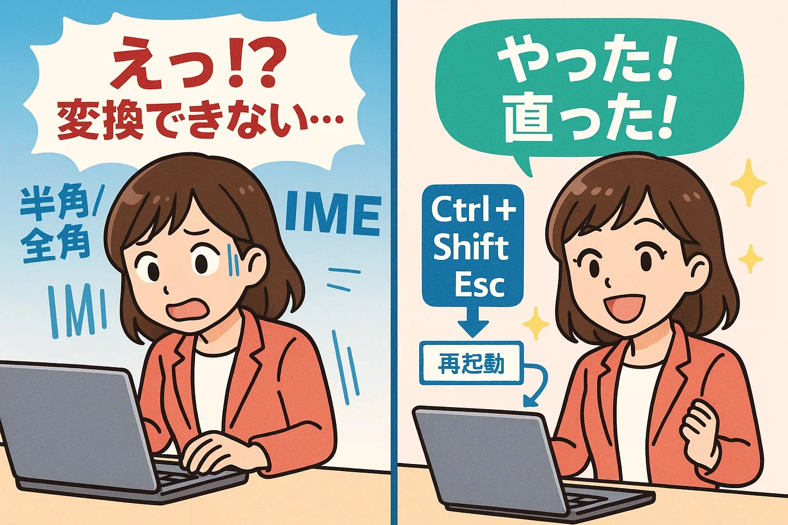 Windowsの日本語入力がクラッシュ？IME復旧手順ガイド｜中古パソコン屋