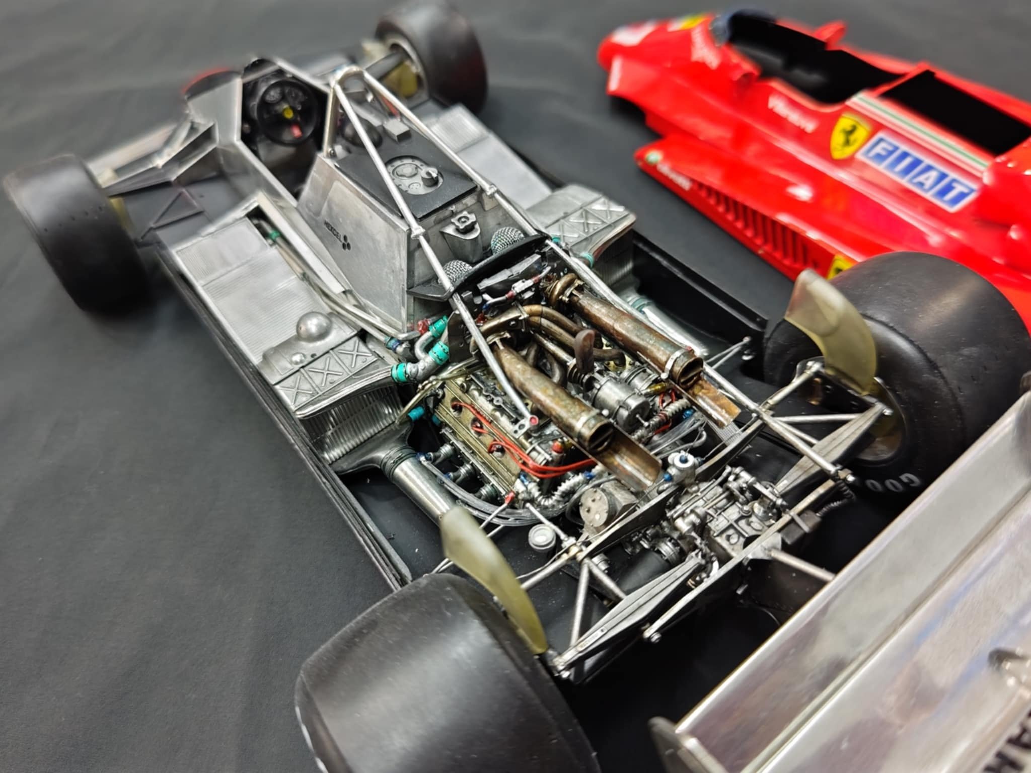 1/20 MFH フェラーリ 126C2 ベルギーGP 1／12サイズ、フェラーリ126C2 ベルギーGP 予選バージョン、G