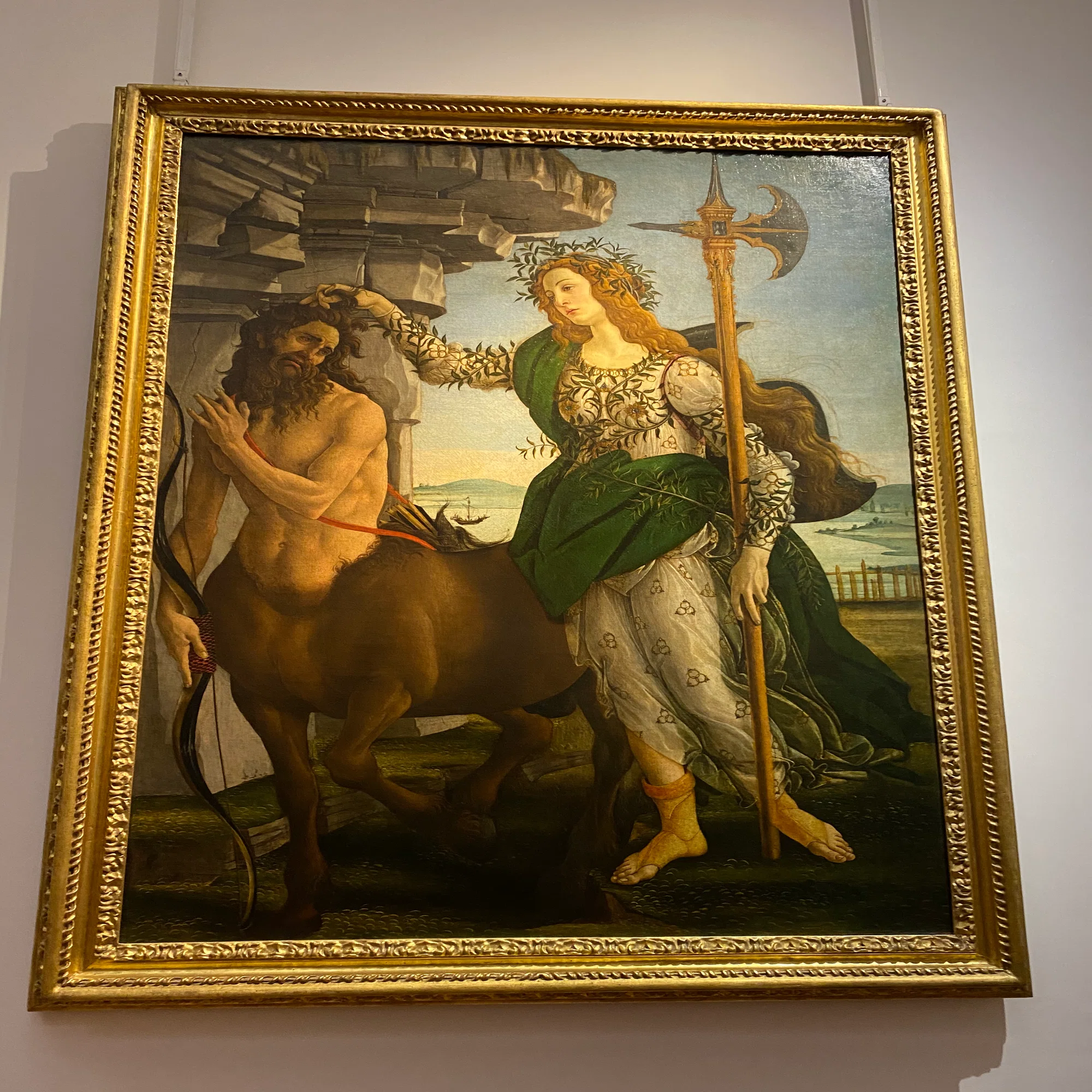 ウフィツィ美術館で、わりと豊富に存在した日本〜イタリア間のアート