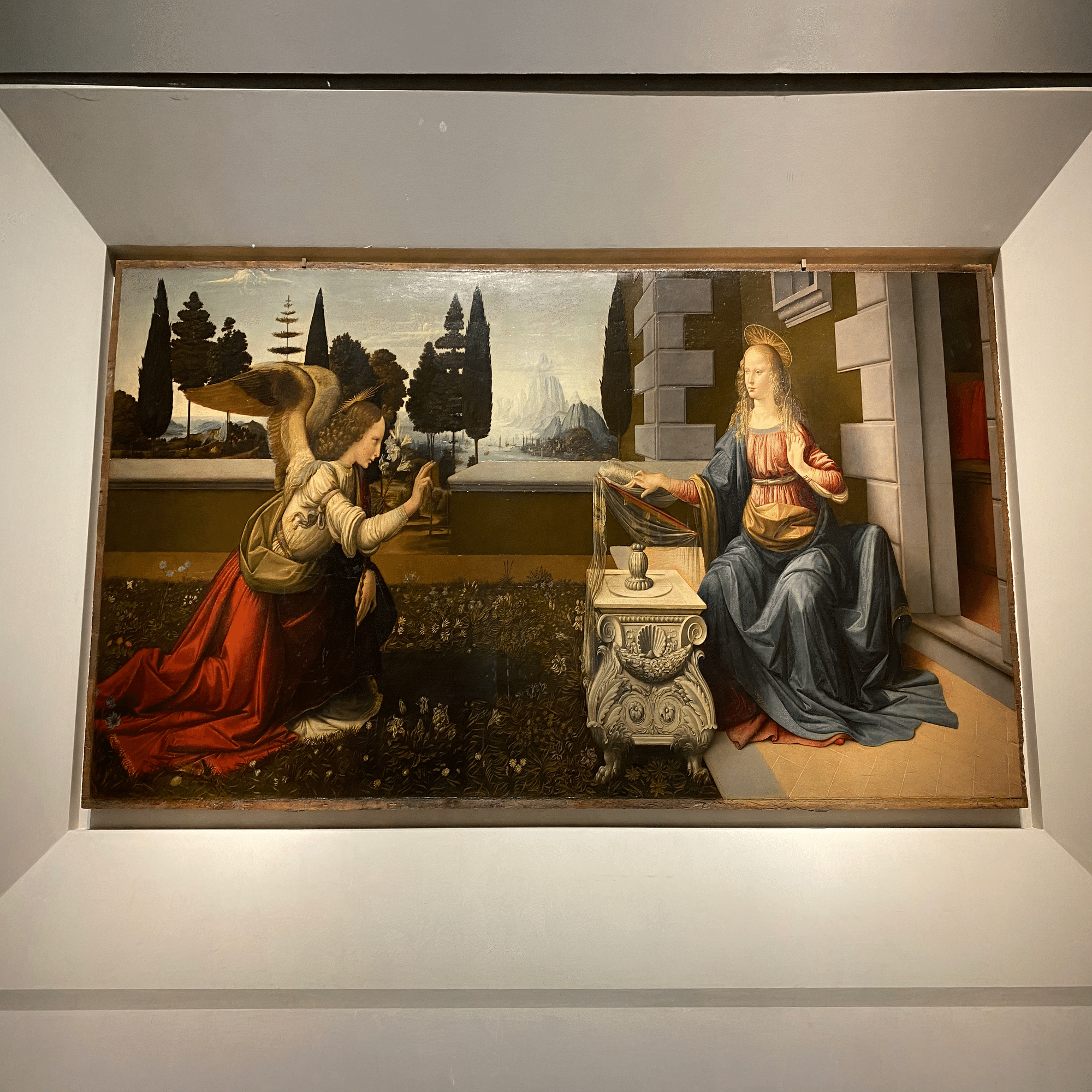 ウフィツィ美術館で、わりと豊富に存在した日本〜イタリア間のアート