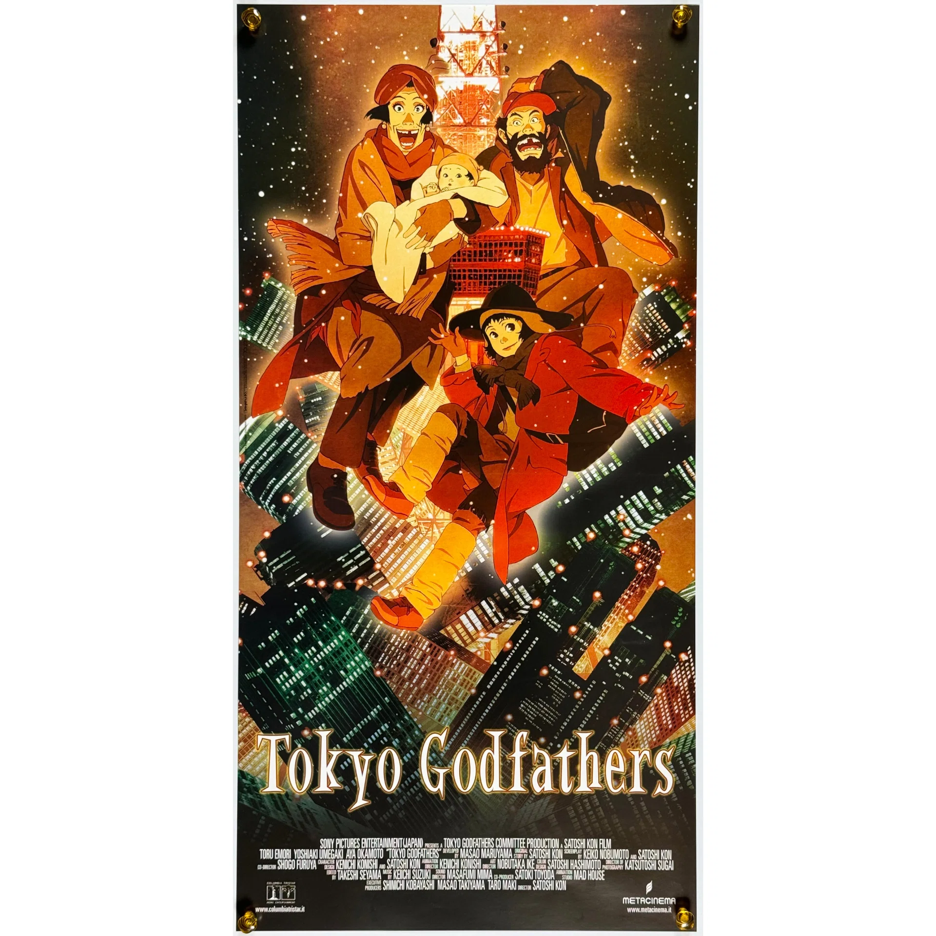 アニメーション界の鬼才!今敏監督作品【海外版オリジナル映画ポスター アニメーション界の鬼才!今敏監督作品【海外版オリジナル映画ポスター