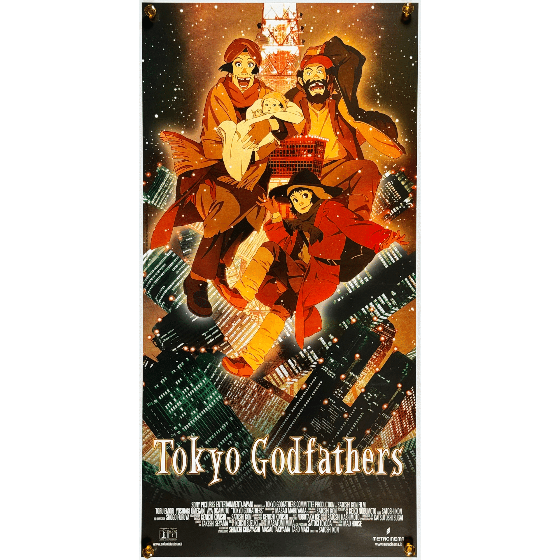 アニメーション界の鬼才！今敏監督作品【海外版オリジナル映画ポスター