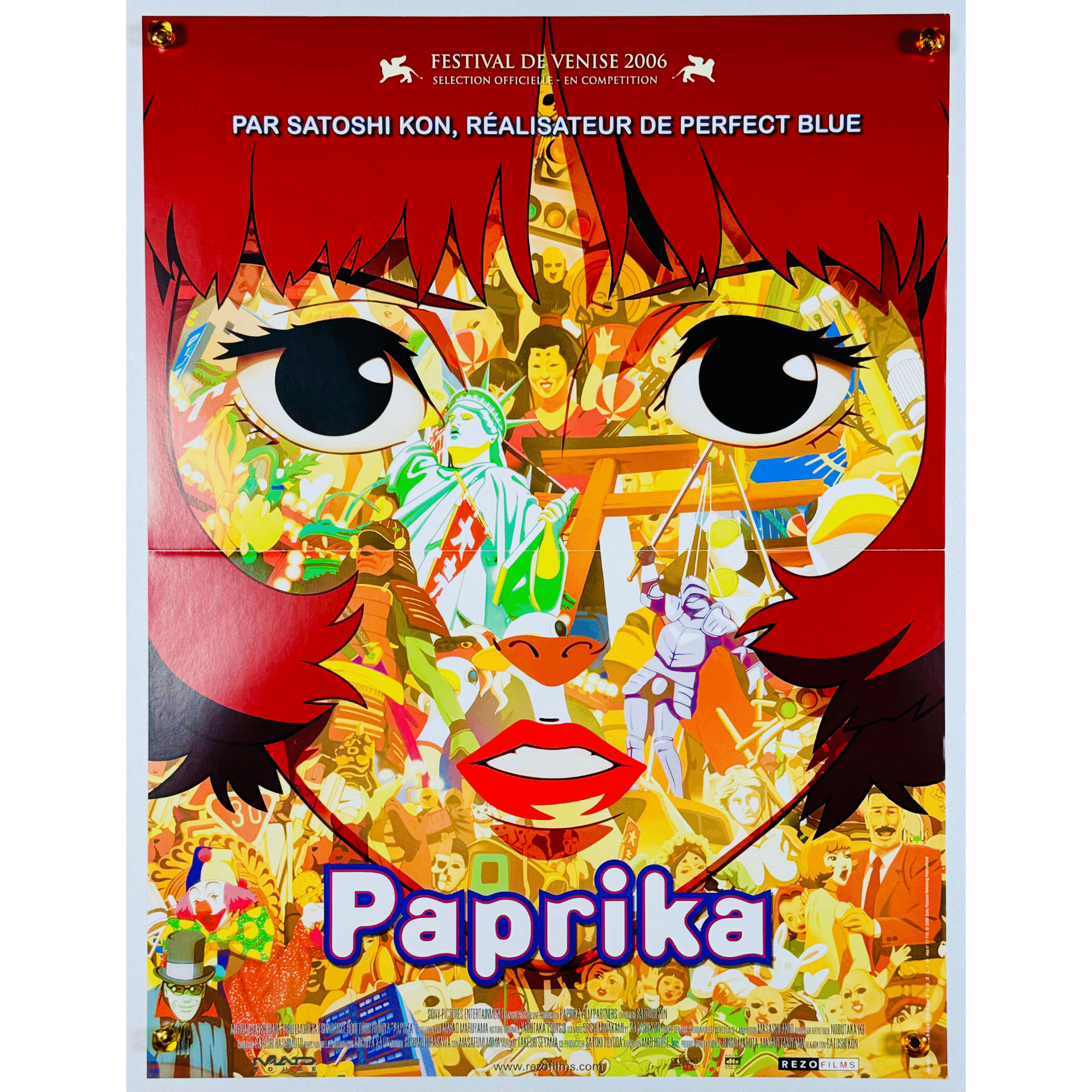 アニメーション界の鬼才！今敏監督作品【海外版オリジナル映画ポスター