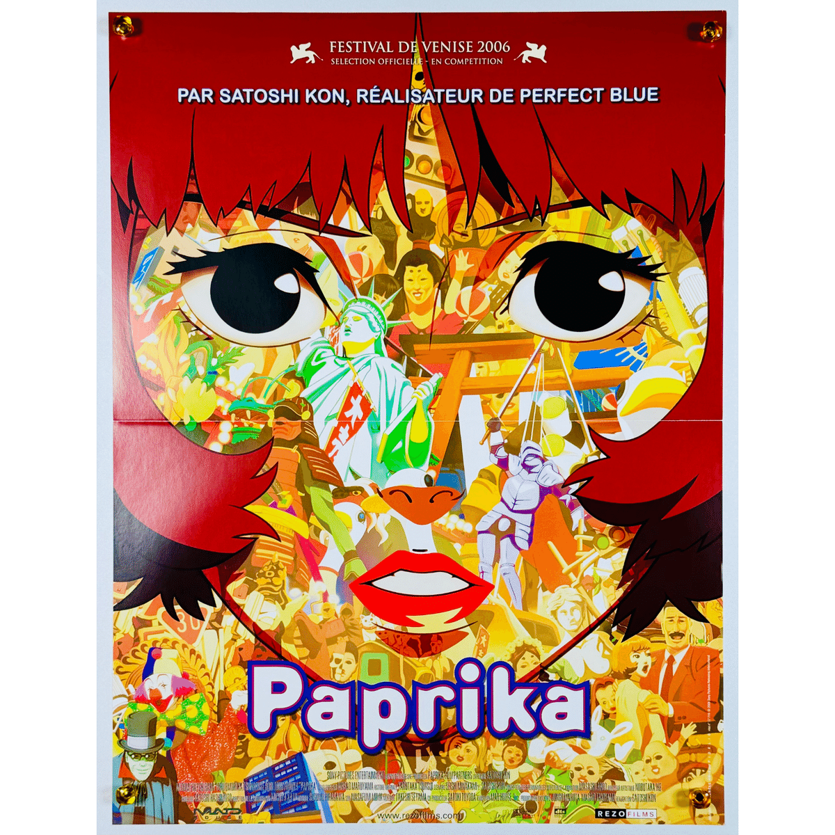 アニメーション界の鬼才！今敏監督作品【海外版オリジナル映画ポスター