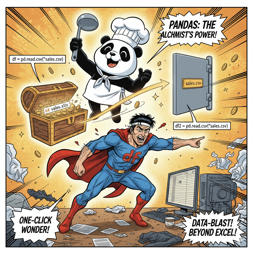 「Excelでええやん!」って思ってた私が、Python DataFrameに恋した話|KITAcore