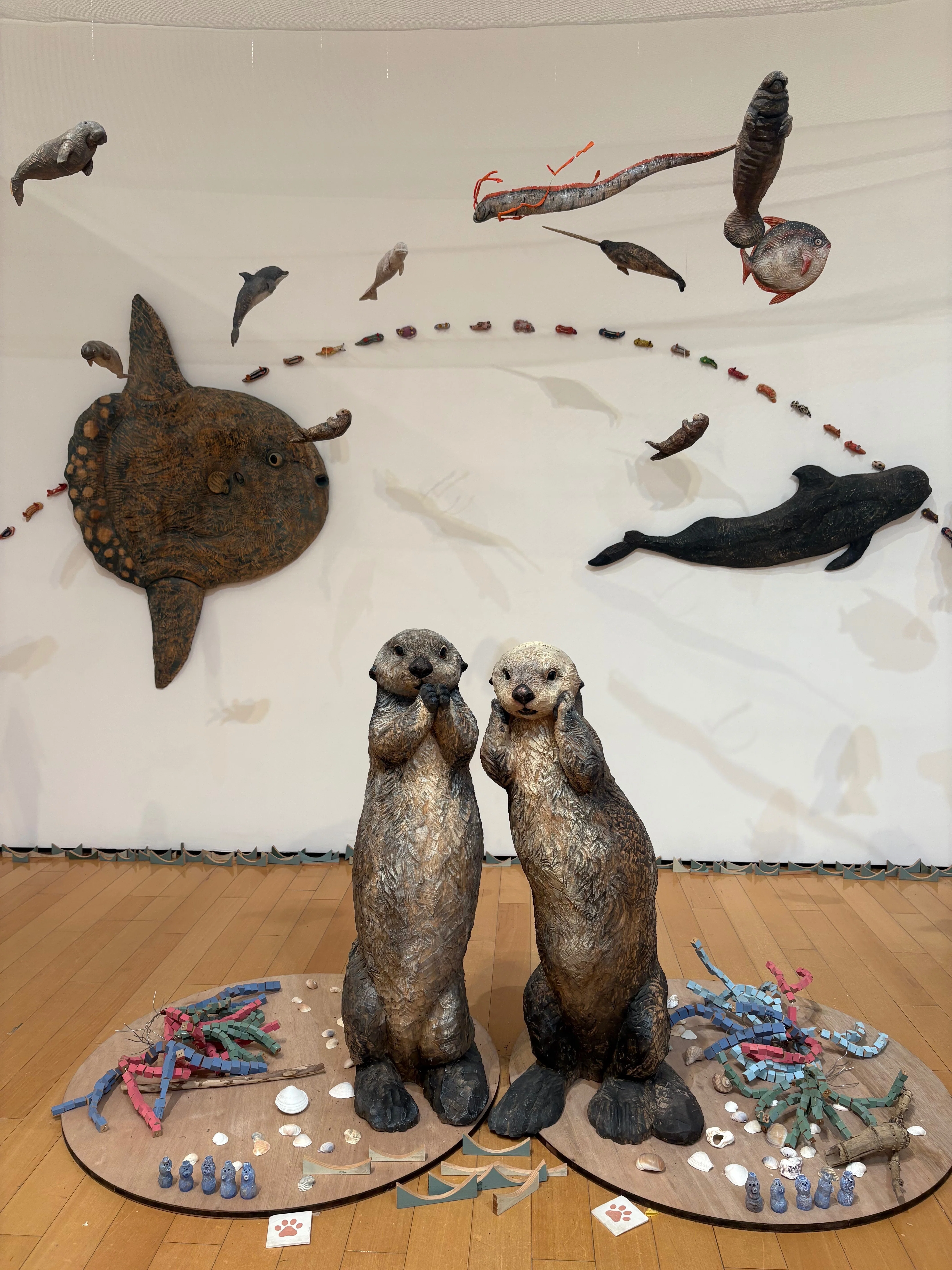 はしもとみお木彫展に行ってきた｜くろねこ