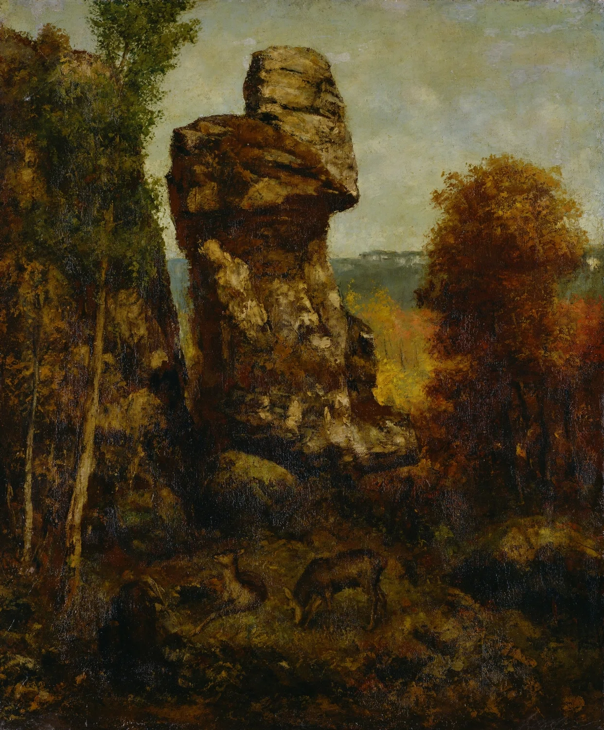 クールベの風景画の意味―売るための絵画？それとも自己の主張？｜arte