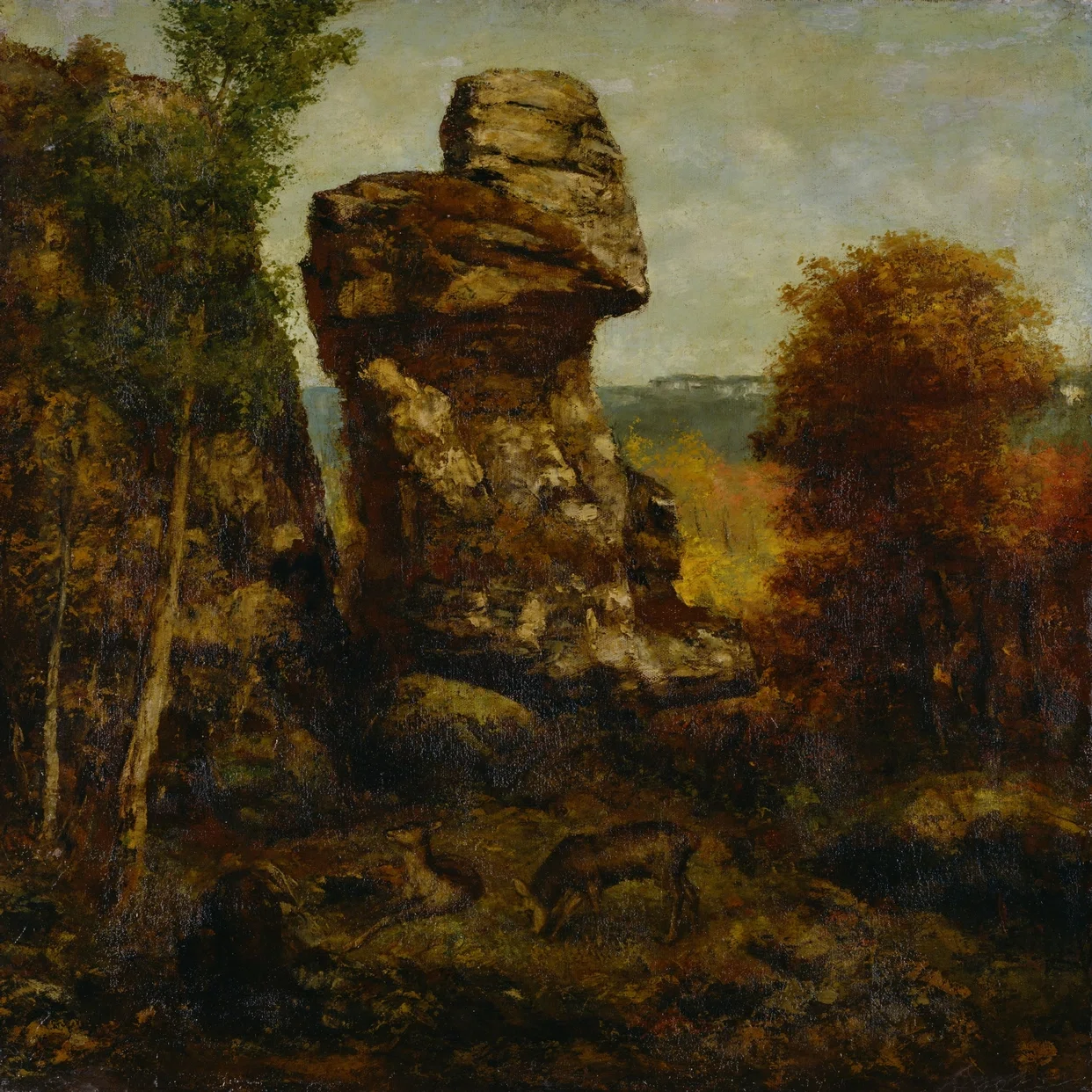 クールベの風景画の意味―売るための絵画？それとも自己の主張？｜arte