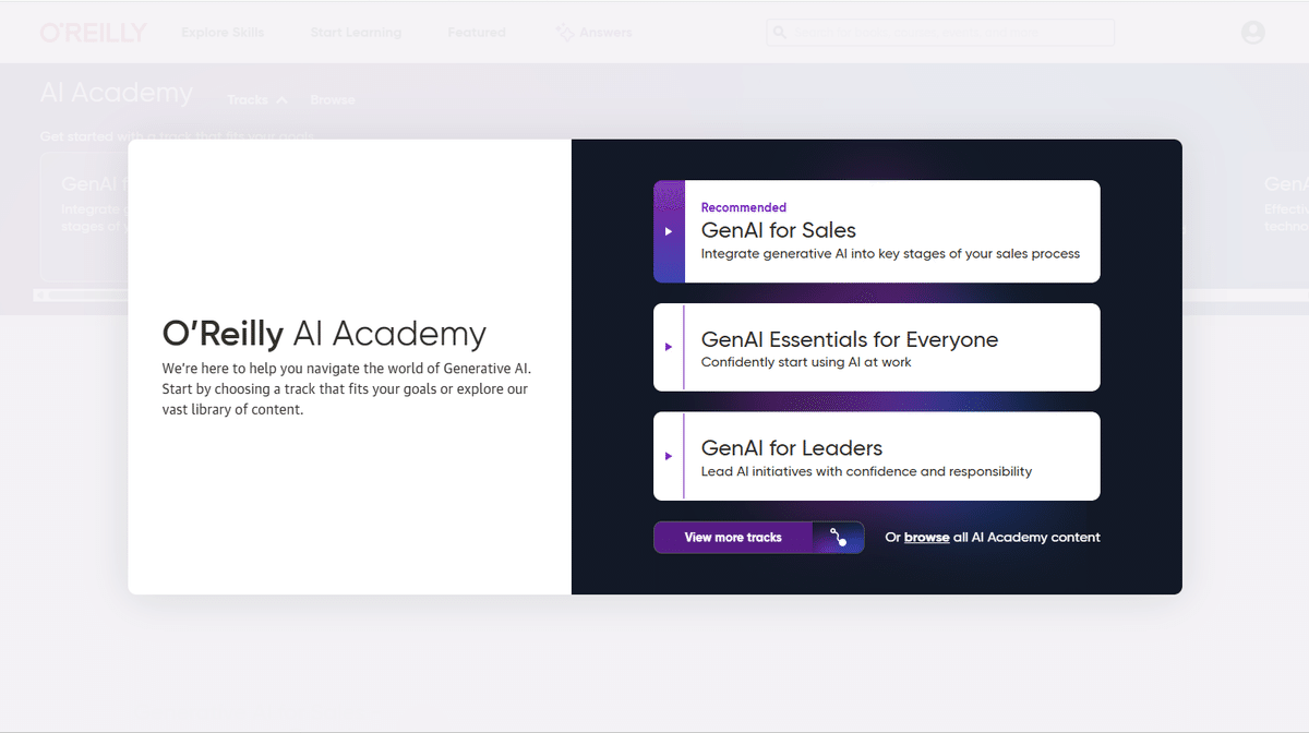 O’Reilly Learning Platformで始める、AI時代の学び ― AIアカデミーのご紹介｜O'Reilly Online ...